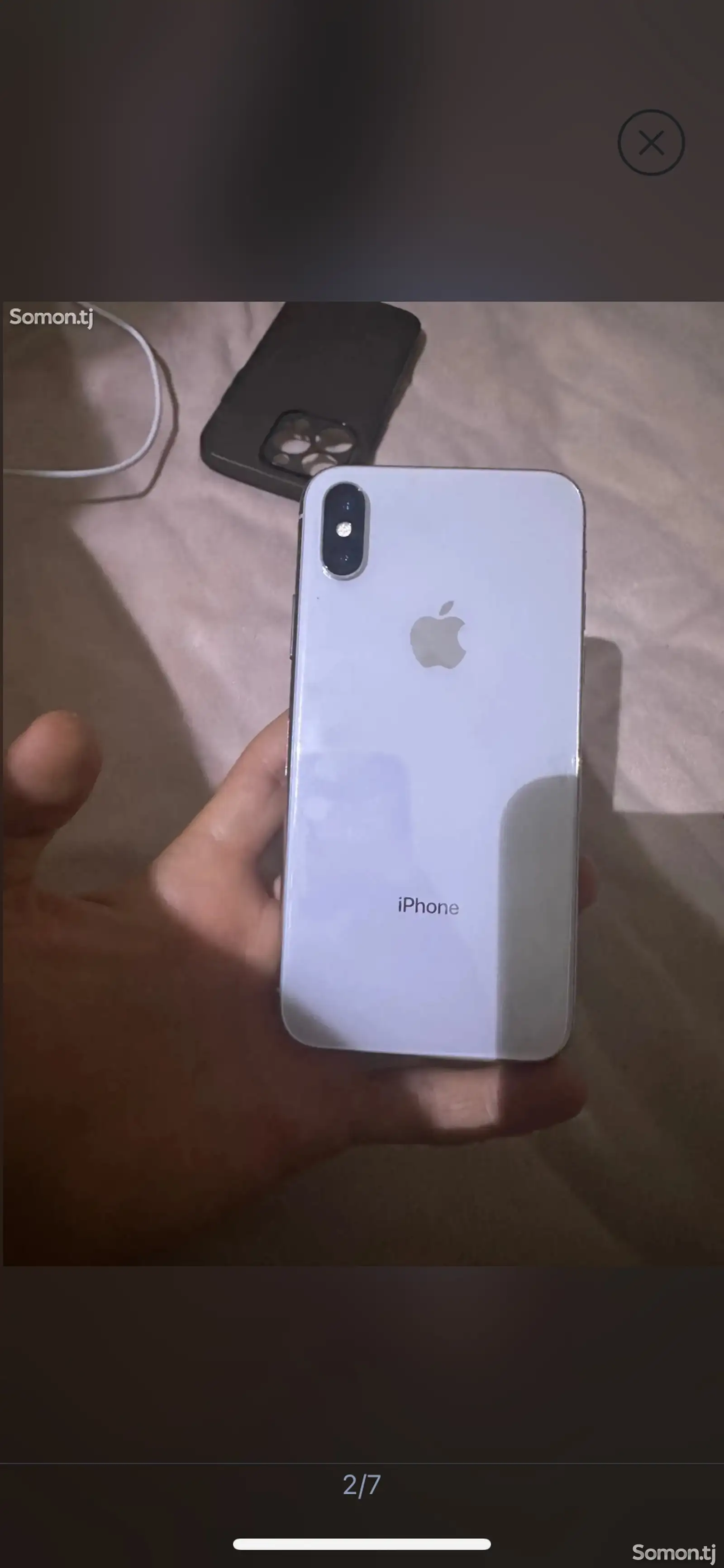 Apple iPhone X, 256 gb, Silver-1