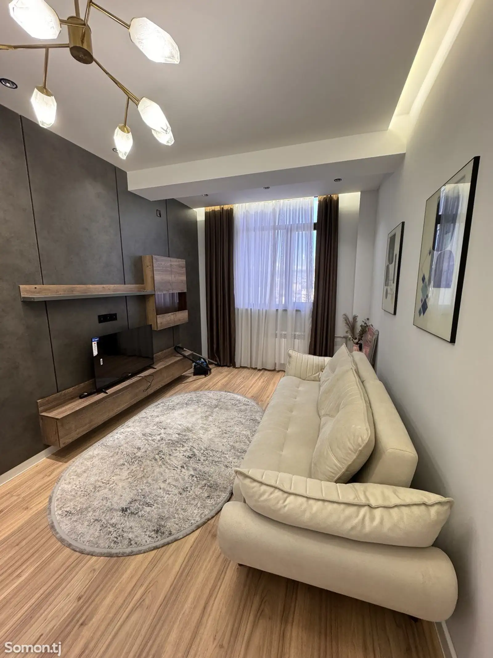 2-комн. квартира, 11 этаж, 60м², Шохмансур-1