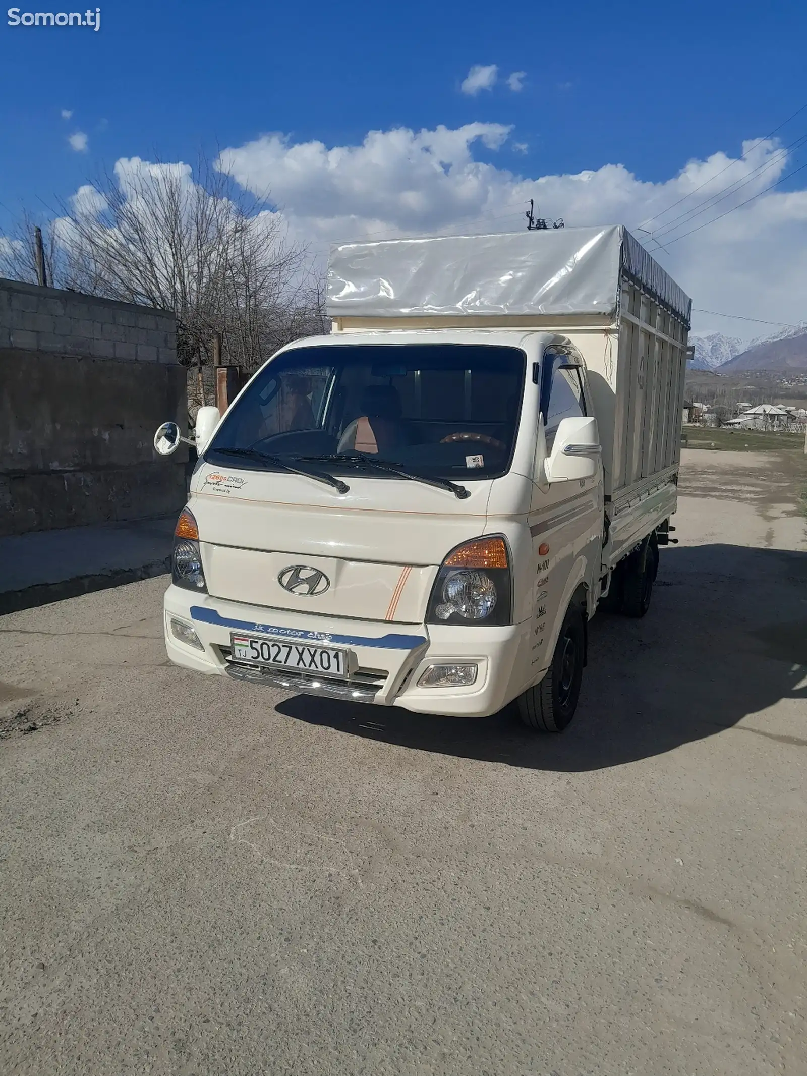 Бортовой грузовик Hyundai Porter, 2011-1