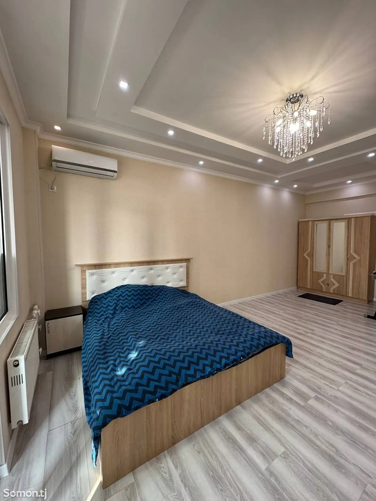 2-комн. квартира, 18 этаж, 80 м², Исмоили Сомони-1