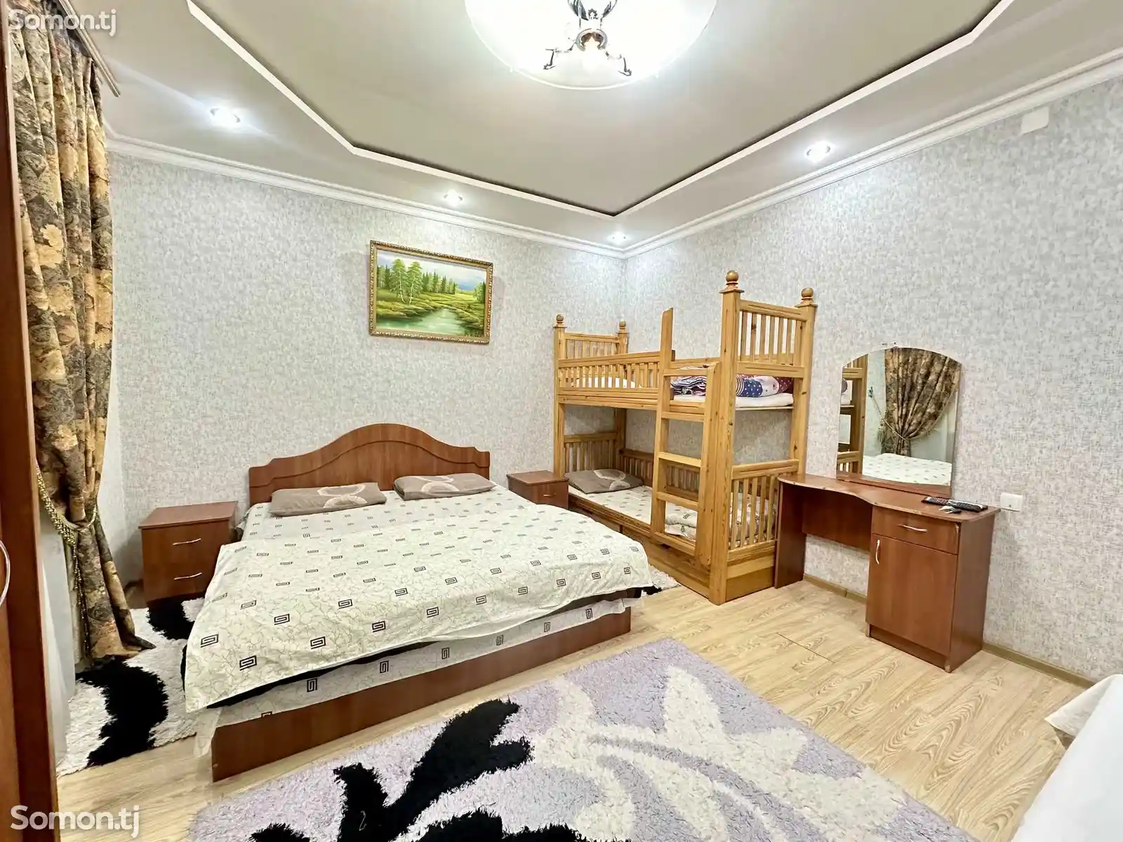 3-комн. квартира, 1 этаж, 100 м², Делюкс-1