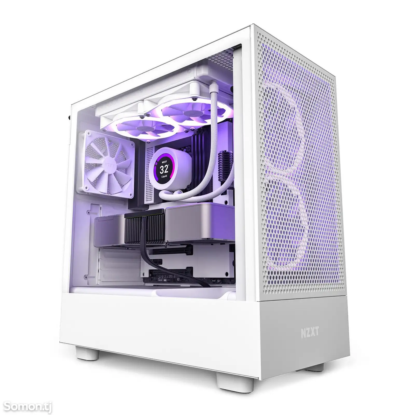 Корпус NZXT H5 Flow белый на заказ-1