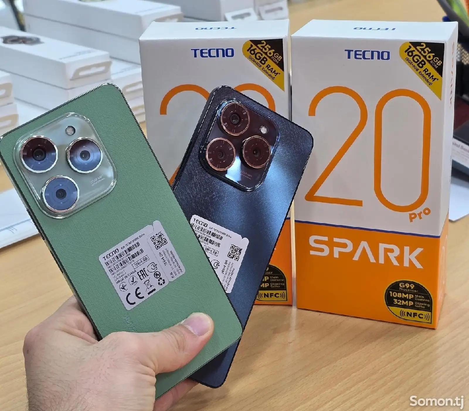 Tecno Spark 20Pro 16/256Gb Whait-1