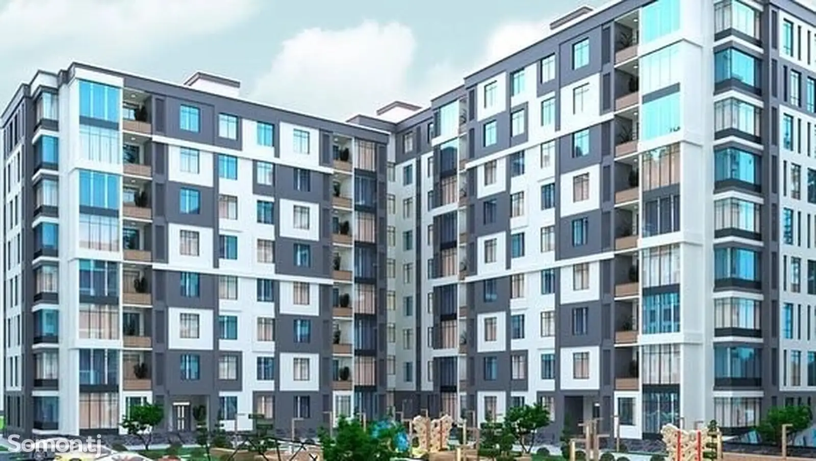 3-комн. квартира, 5 этаж, 79 м², Сино, 33мкр-1