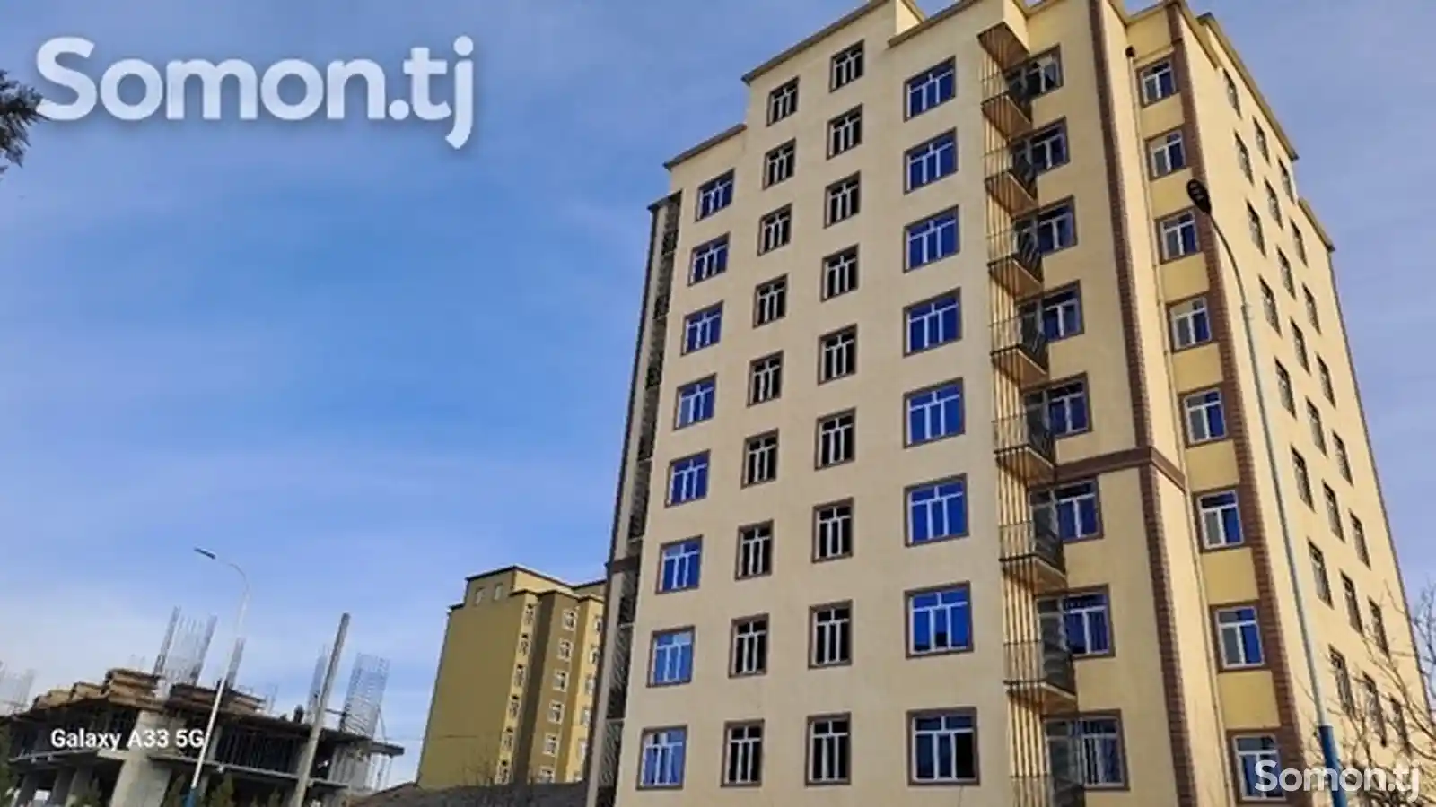 2-комн. квартира, 7 этаж, 63 м², посёлок Сомониён-2