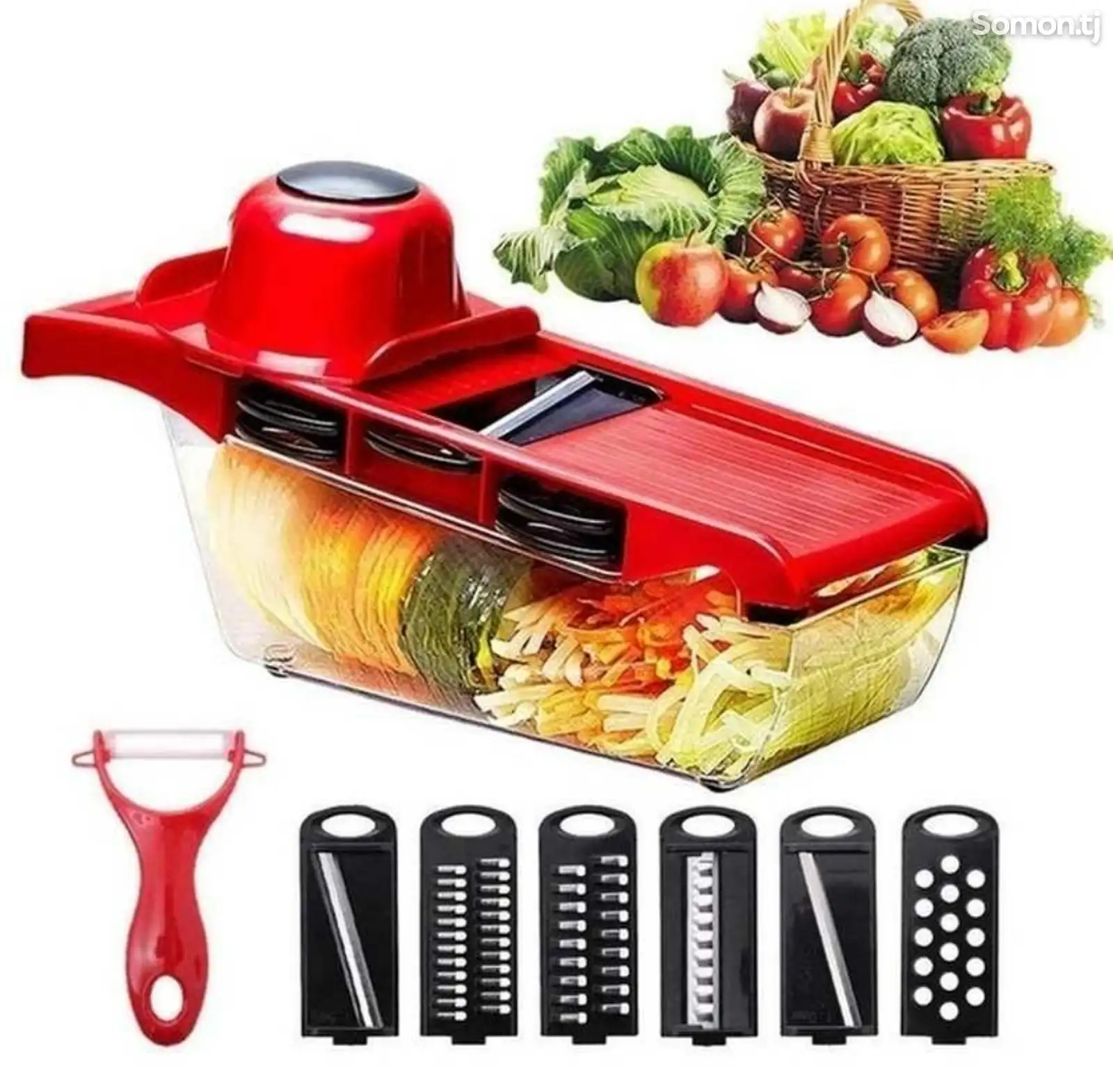 Овощерезка Mandoline Slicer 10в1-1