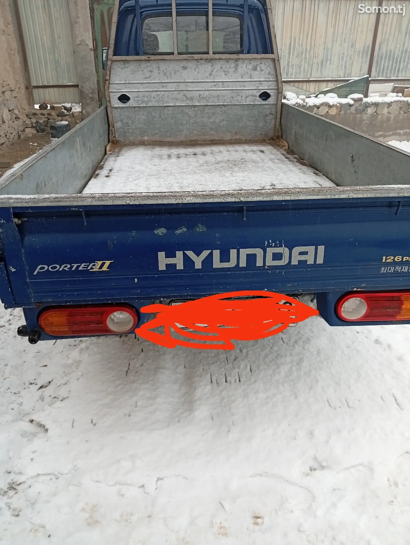 Бортовой автомобиль Hyundai Porter, 2008-1