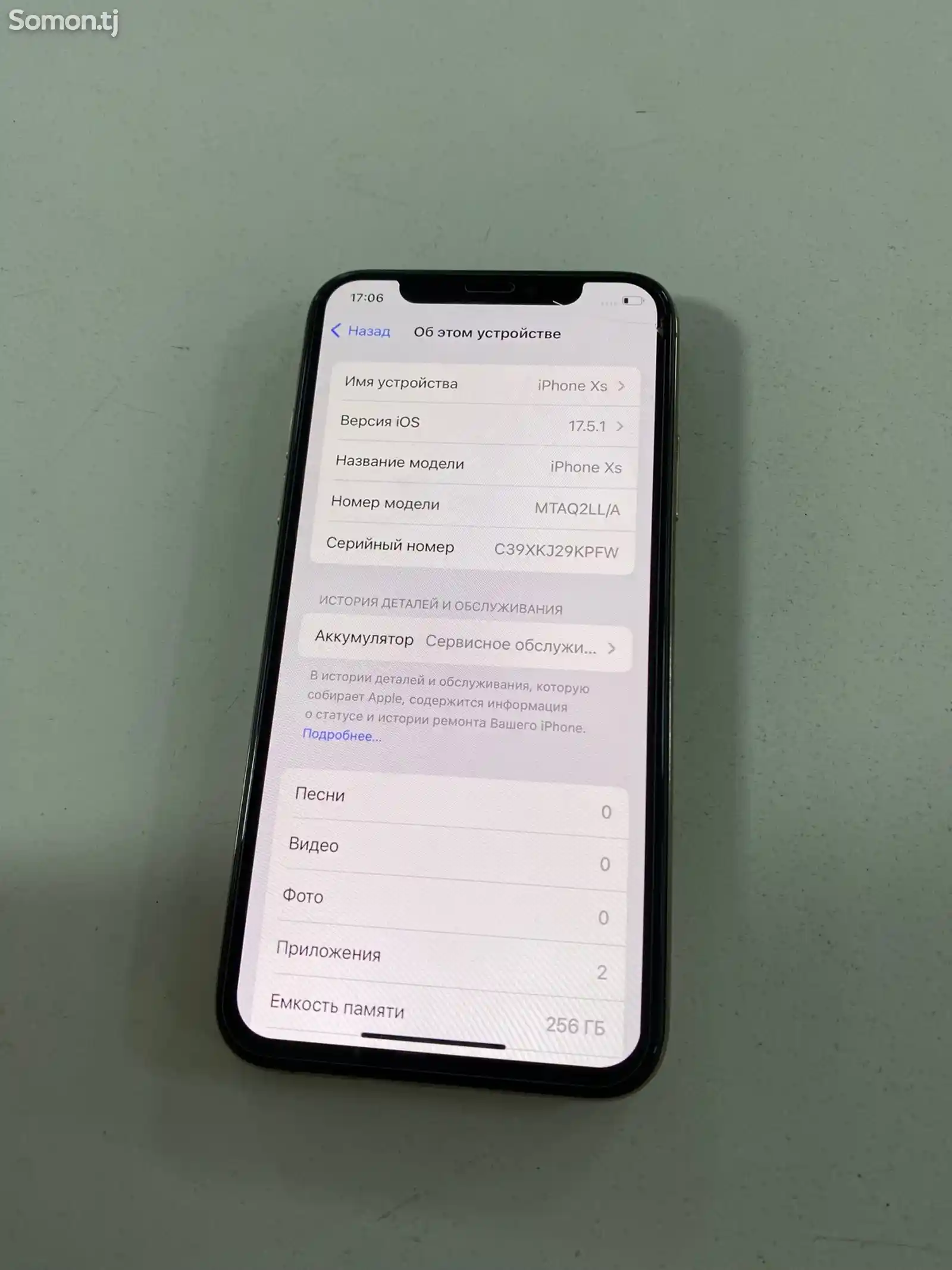 Apple iPhone Xs, 256 gb, Gold-5