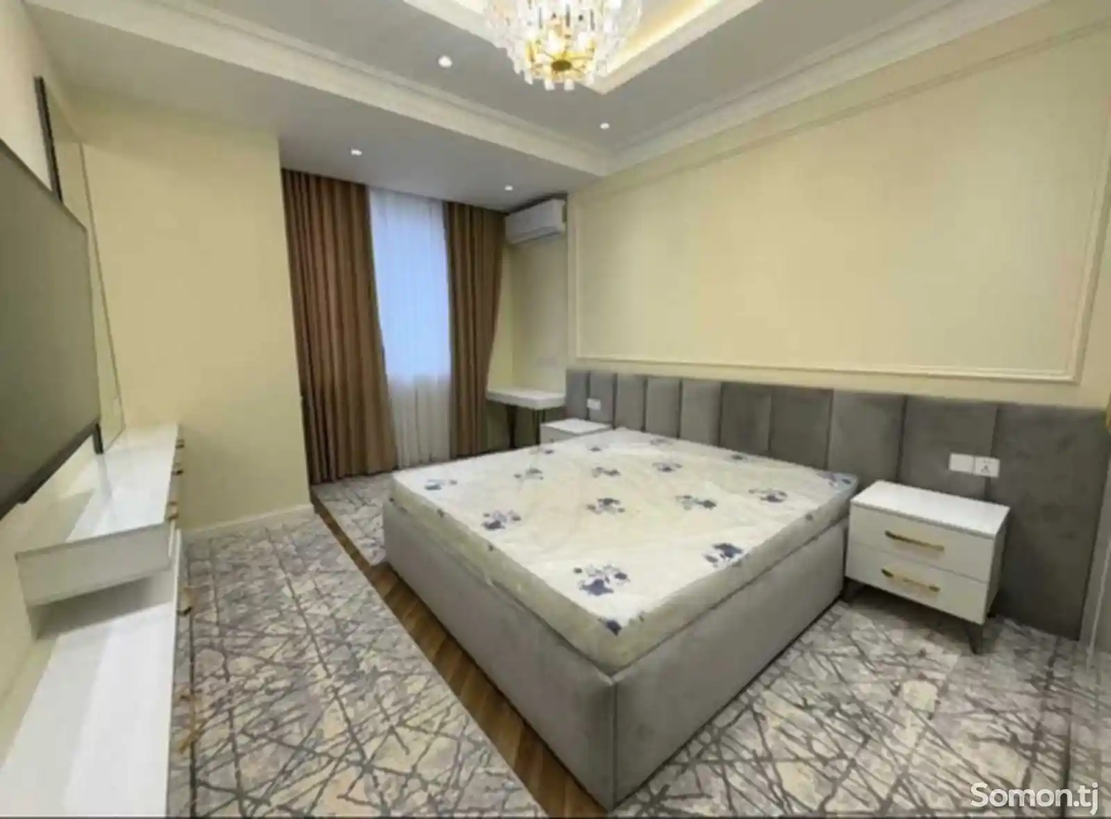 2-комн. квартира, 12 этаж, 80м², И. Сомони-3