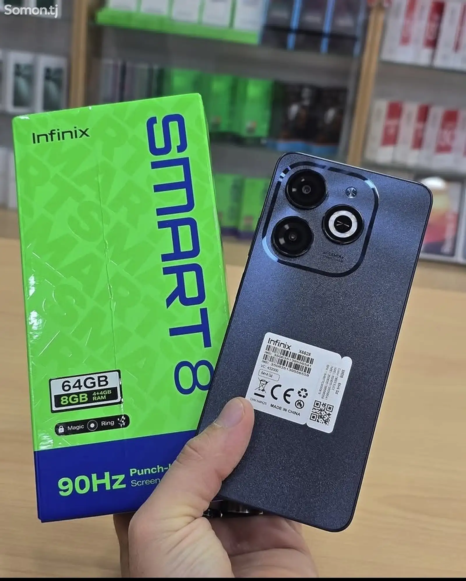 Infinix smart 8, 4/64 gb, Global version-1