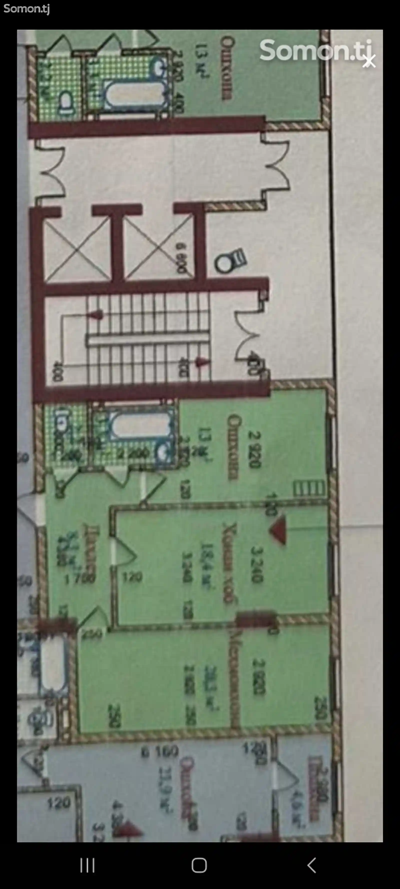 2-комн. квартира, 7 этаж, 66 м², Испечак-4