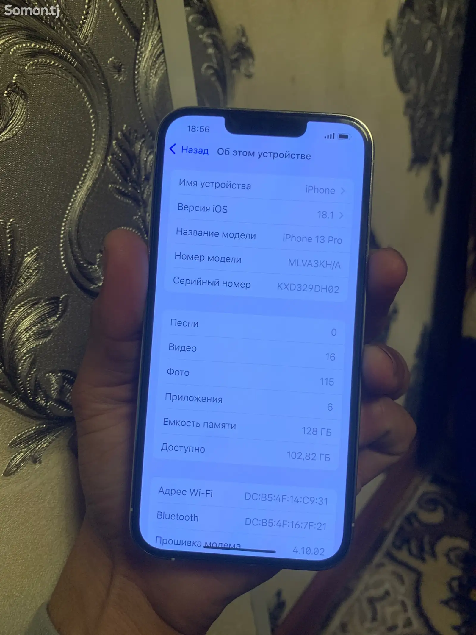 Apple iPhone 13 Pro, 128 gb, Sierra Blue-1