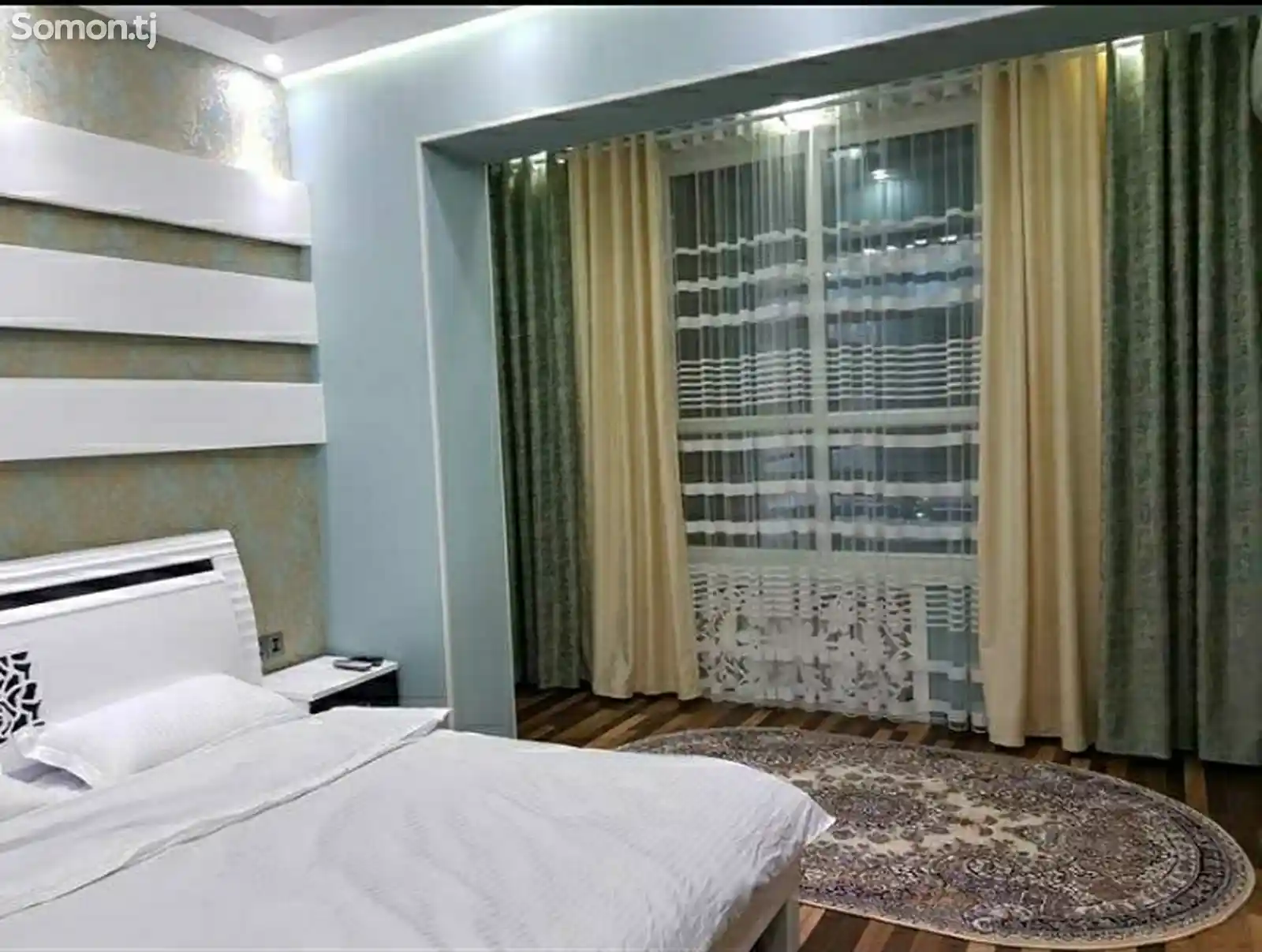 3-комн. квартира, 10 этаж, 95м², Сомони-6