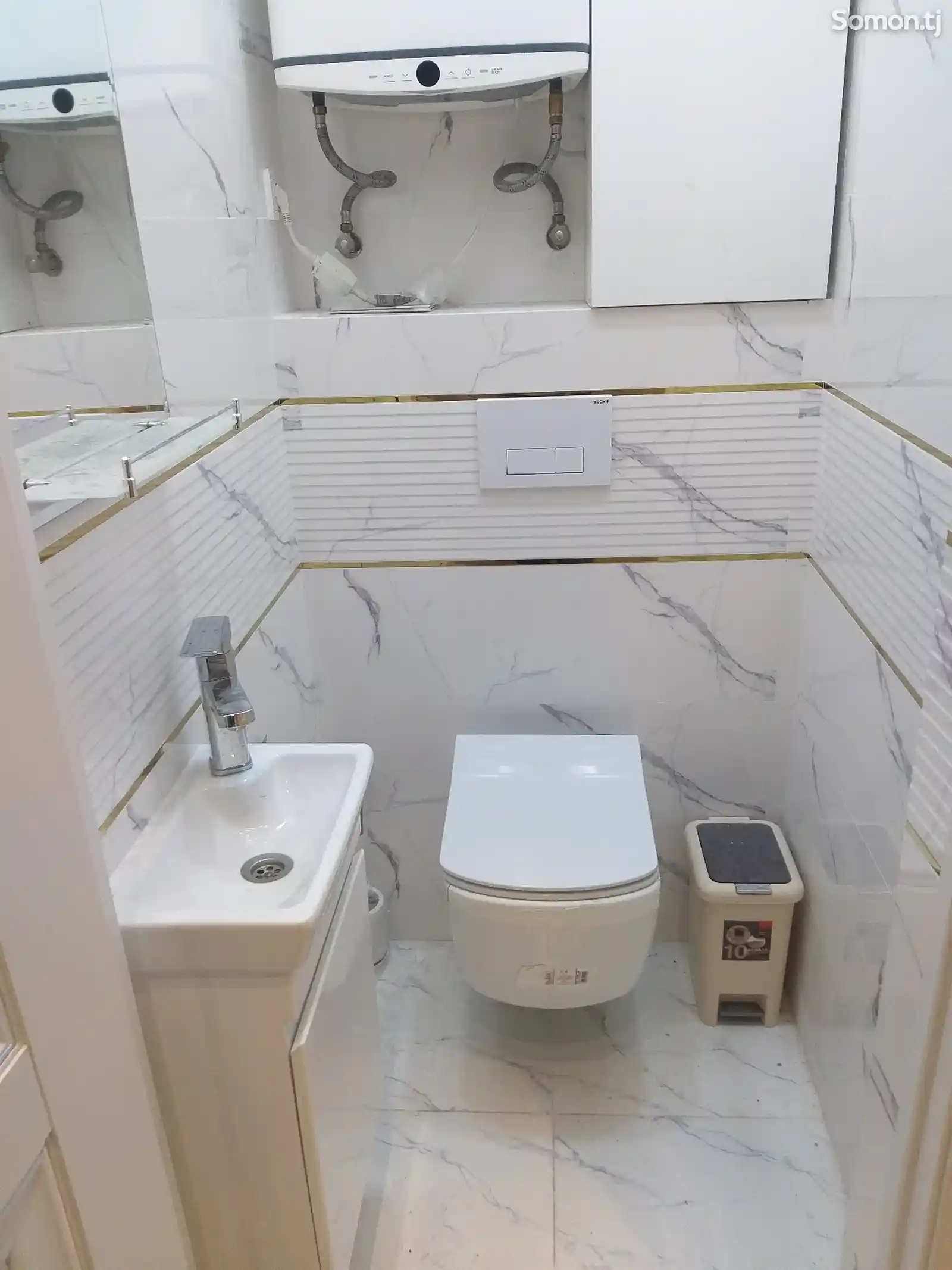 Ремонт ванной комнаты и квартиры-полная отделка-14