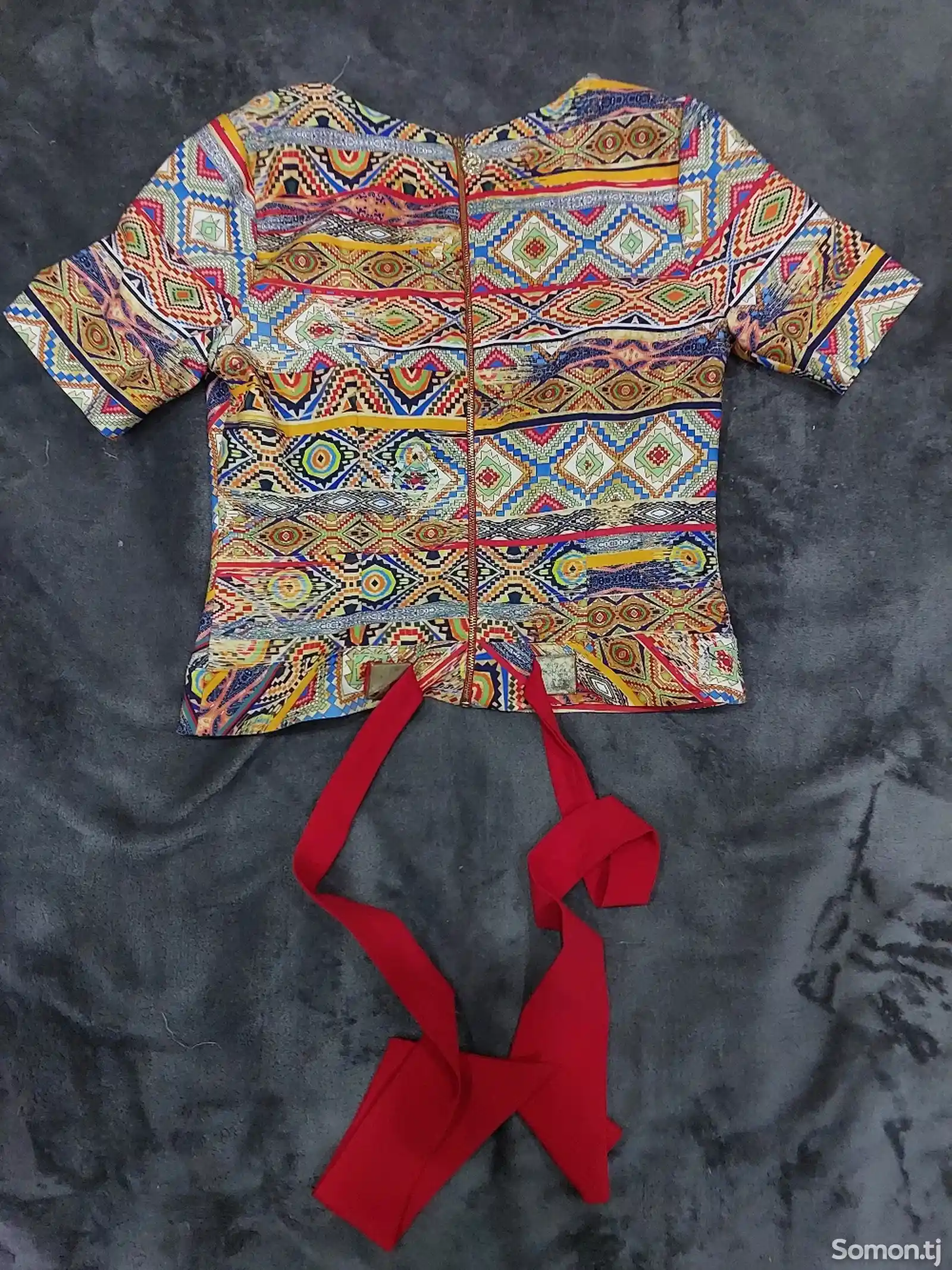 Костюм - блузка и юбка-4