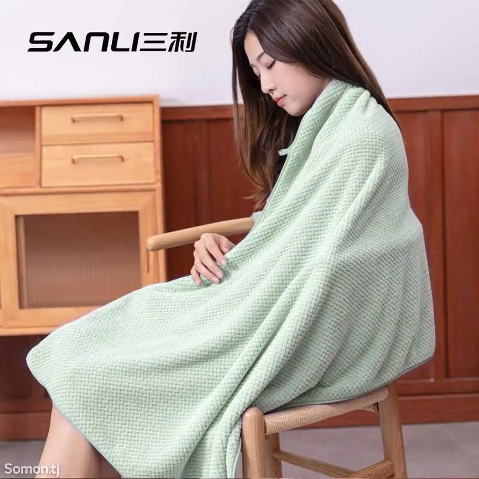 Сотовое банное полотенце Sanli-5