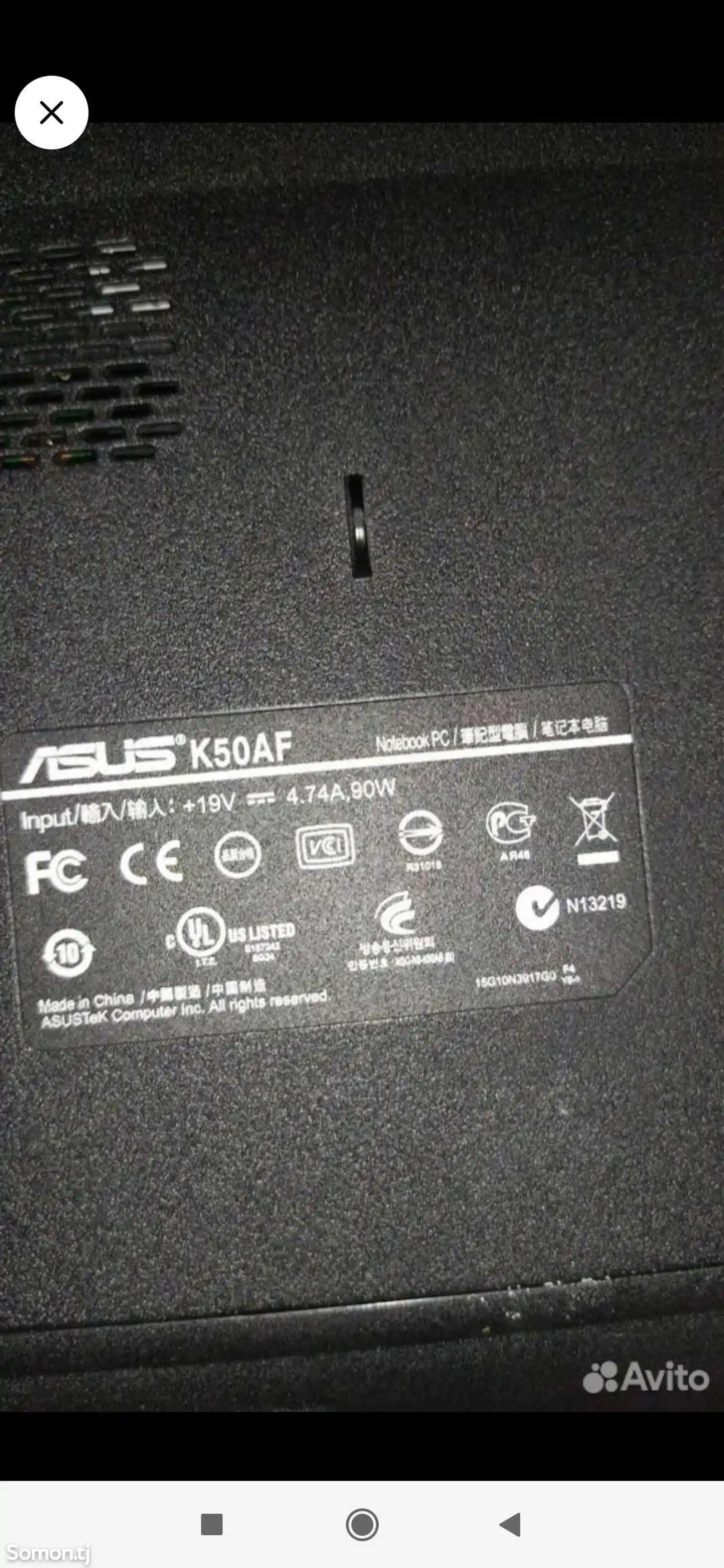 Ноутбук Asus-6