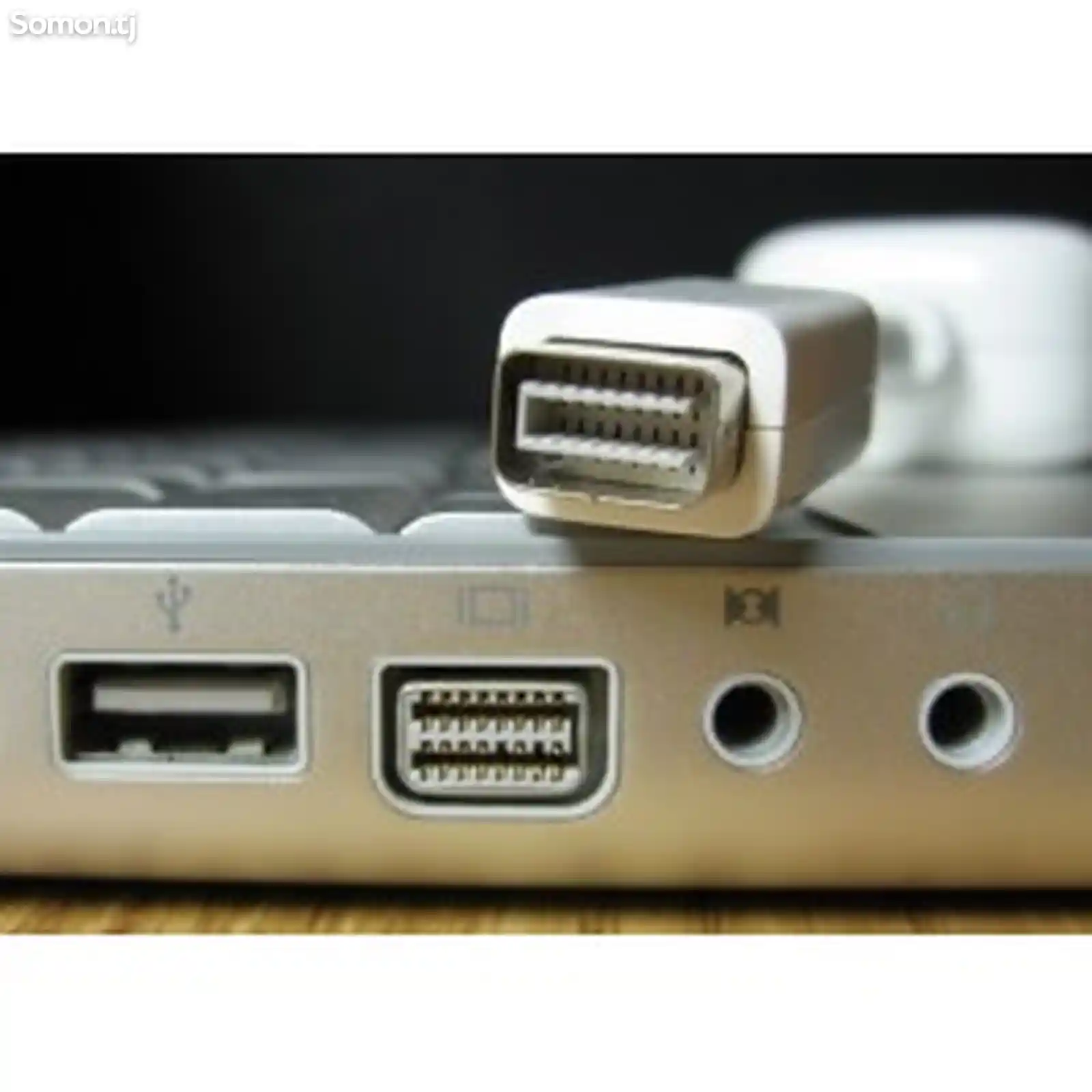 Переходник mini DisplayPort to VGA для macbook ноутбуков - VGA-5