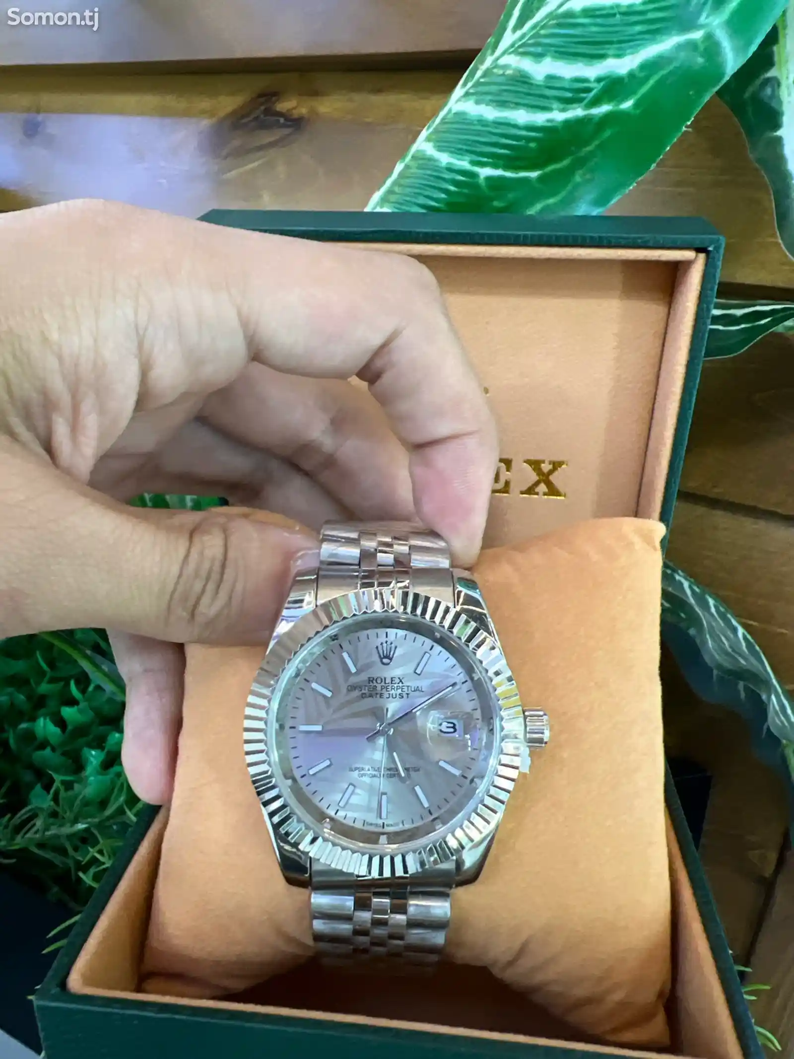 Мужские кварцевые часы Rolex-2