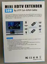 Сетевой удлинитель совместимый с HDMI 50м 1080P HDTV передатчик RJ45-3