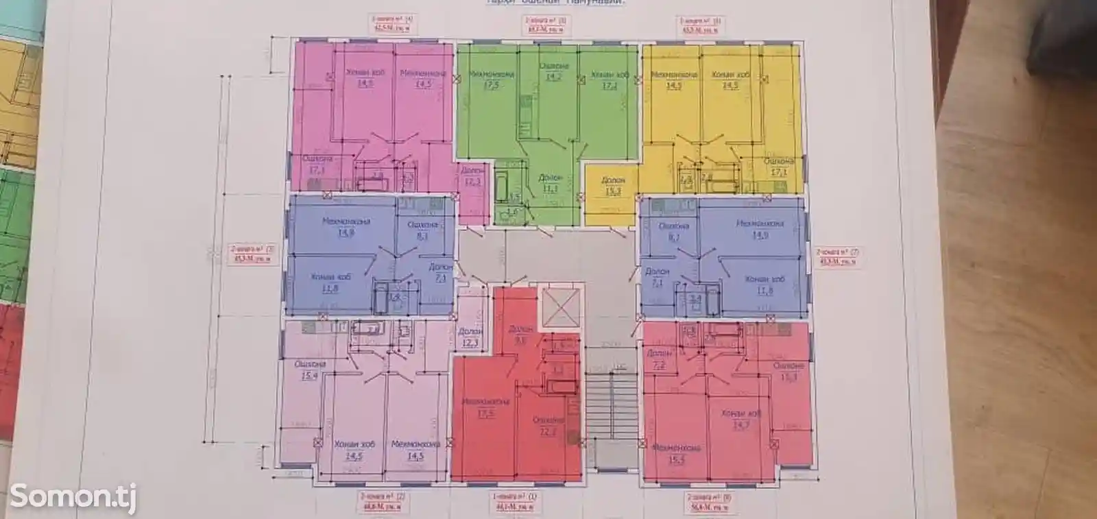 2-комн. квартира, 4 этаж, 53 м², поворот Ленинграда-8