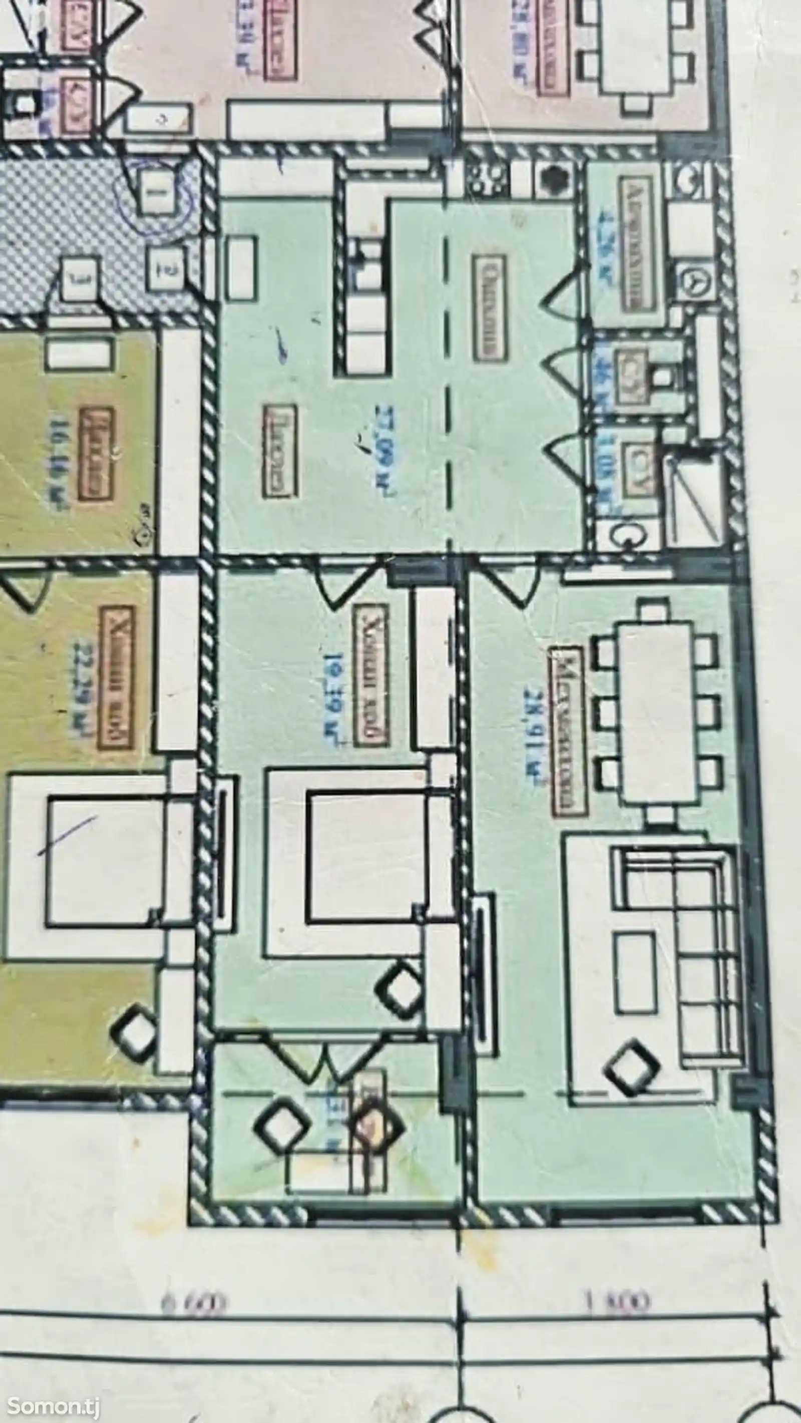 2-комн. квартира, 11 этаж, 91 м², Фирдавсӣ, кӯчаи А.Ҷоми-4