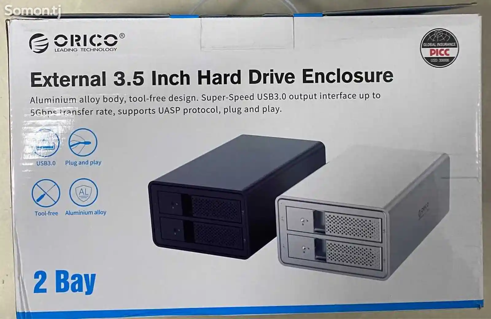 Док-станция Orico для HDD 2.5/3.5mm 32TB-1