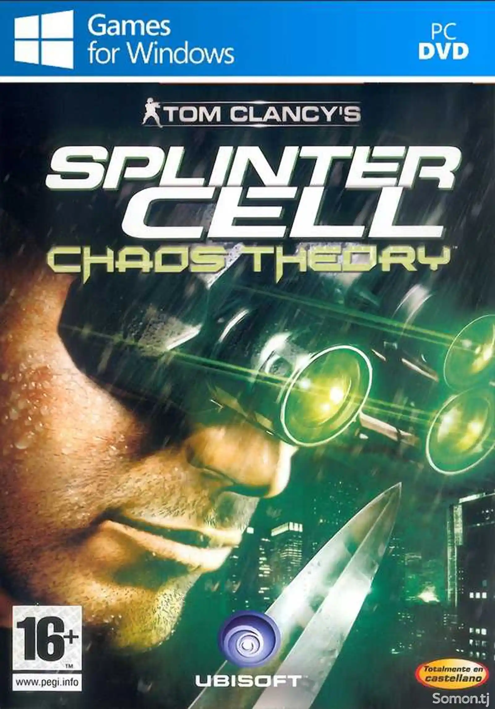 Игра Splinter cell Chaos theory для компьютера-пк-pc-1
