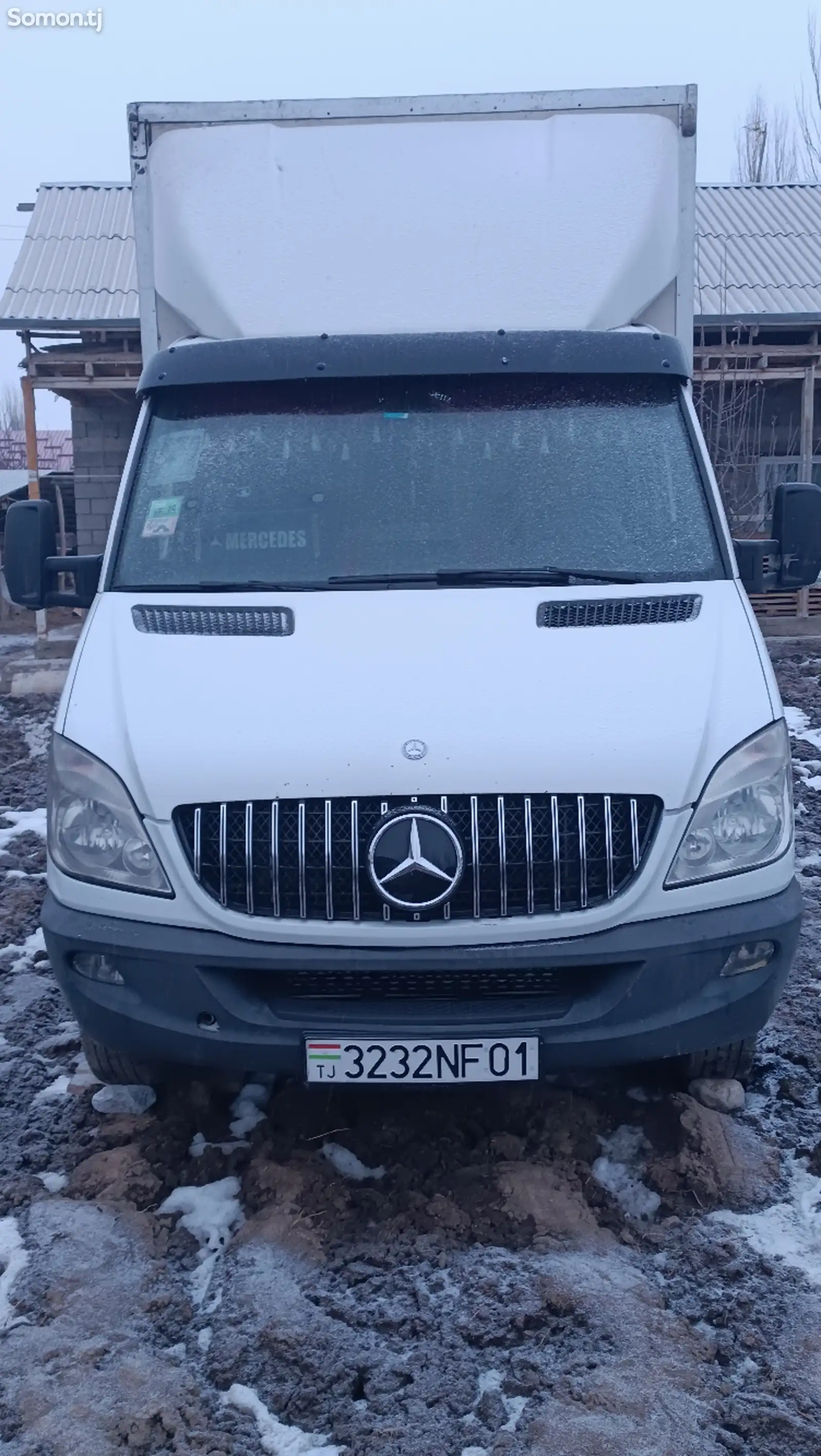 Бортовой автомобиль Mercedes-Benz Sprinter, 2008-1