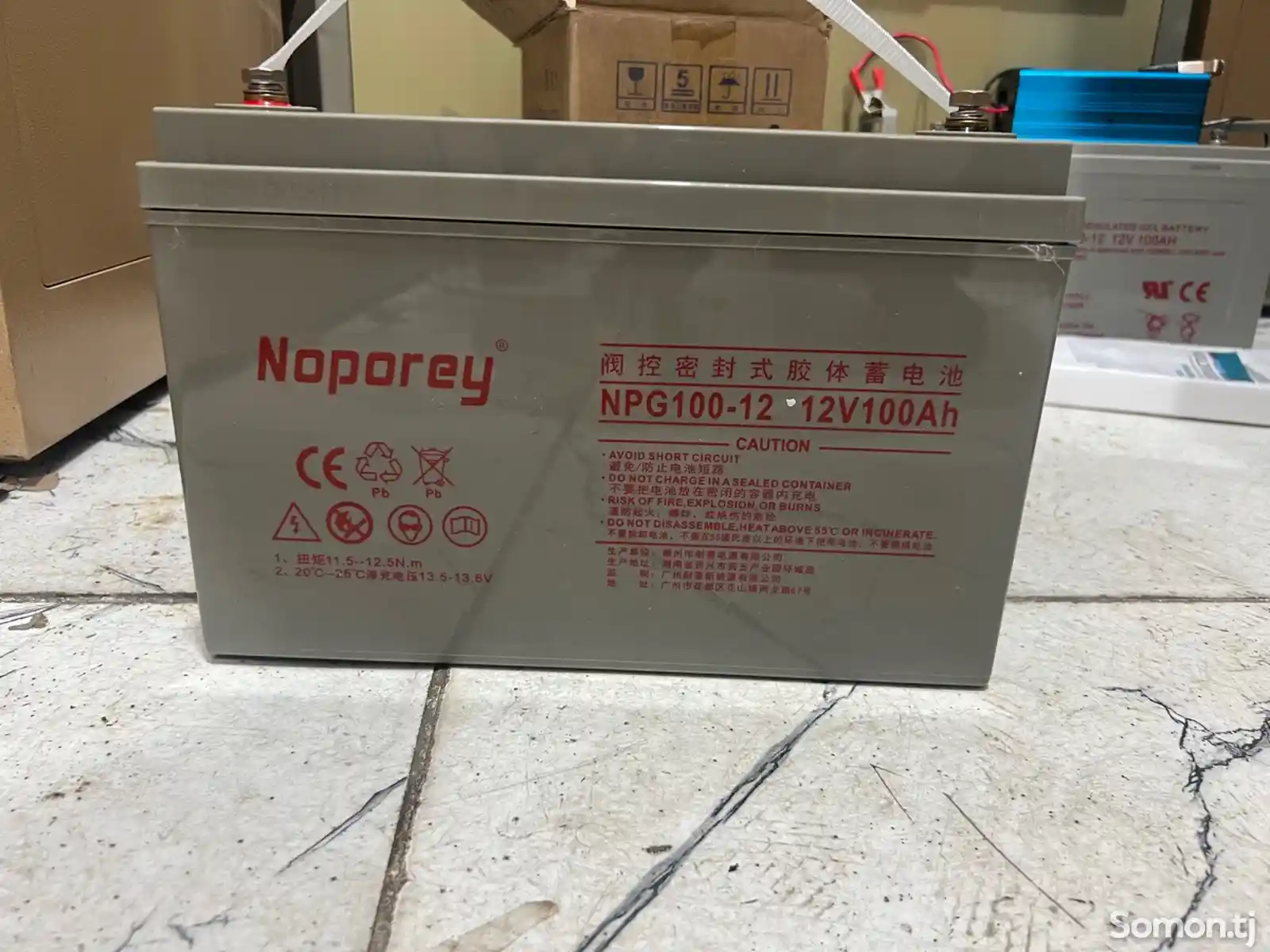 Гелевый аккумулятор Noporey-1