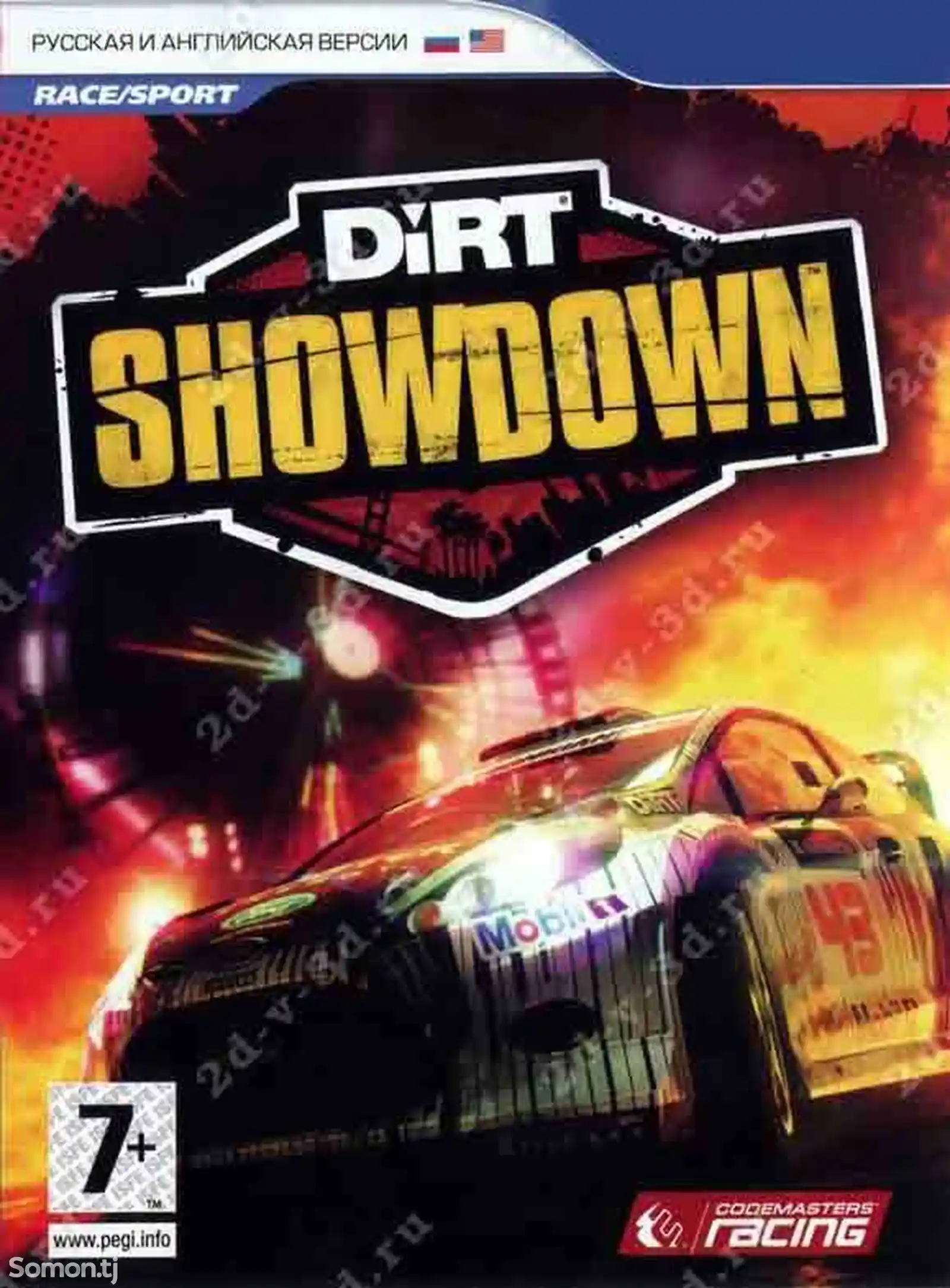 Игра Dirt Showdown на всех моделей Play Station-3