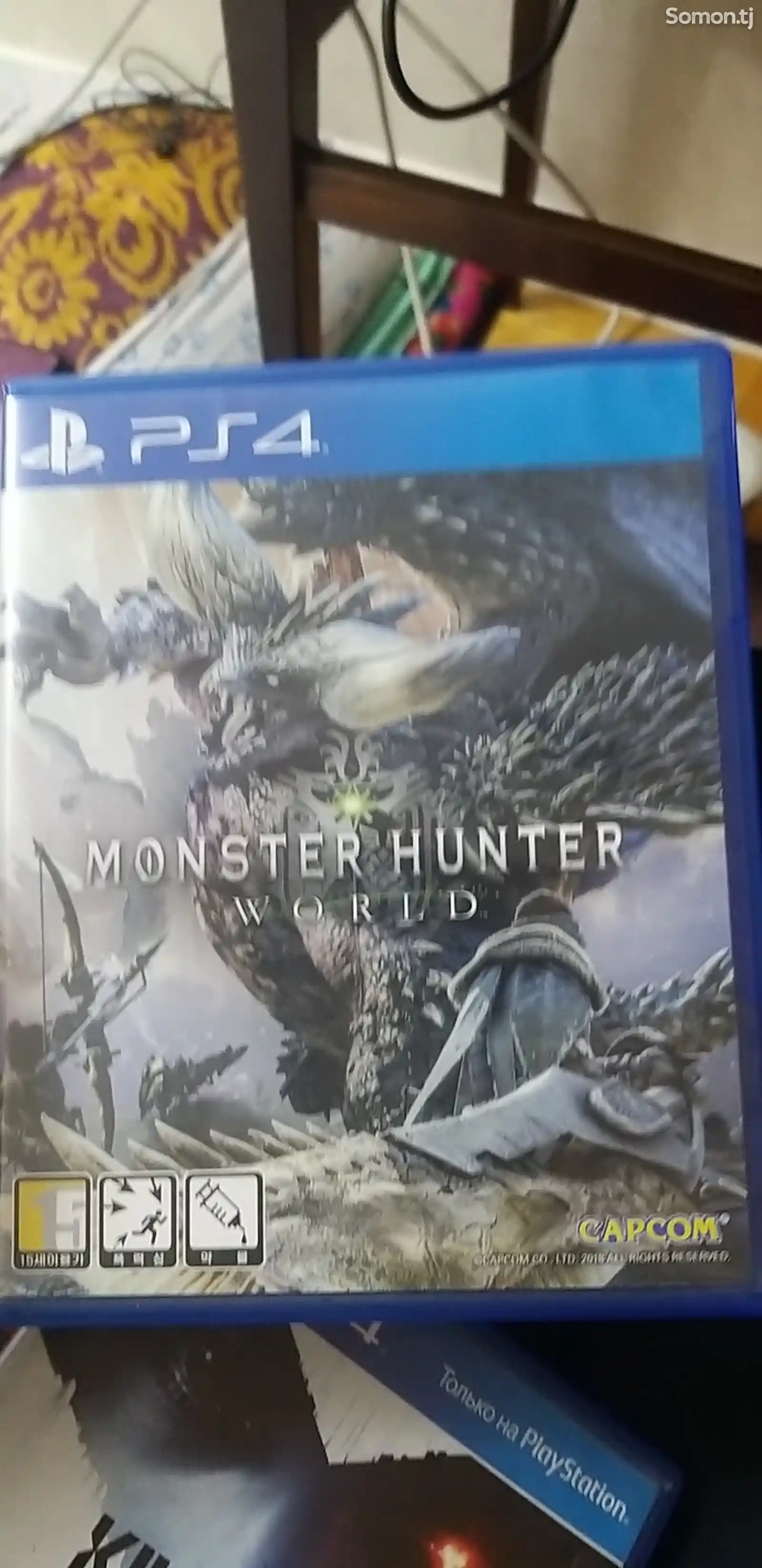 Диск от PS4 Monster Hunter World-1