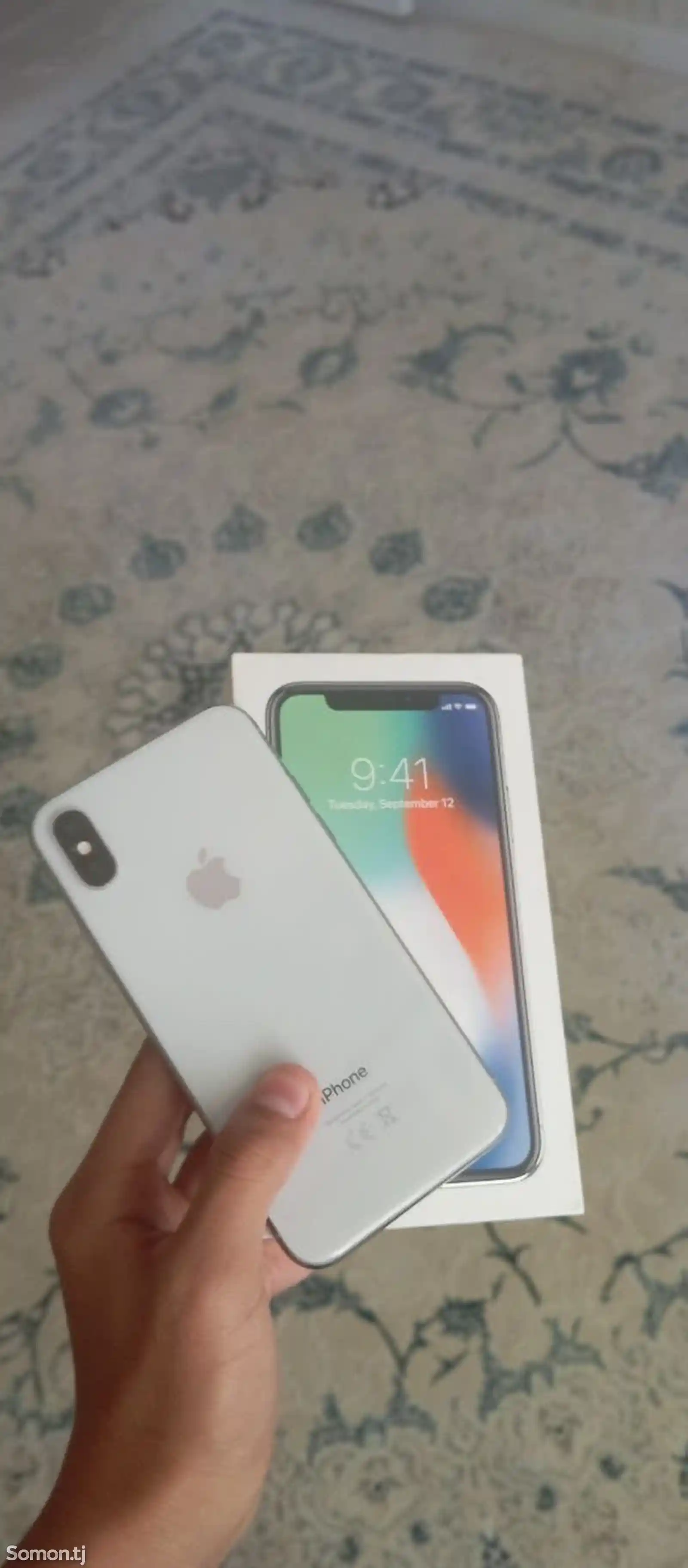 Apple iPhone X, 64 gb, Silver-1