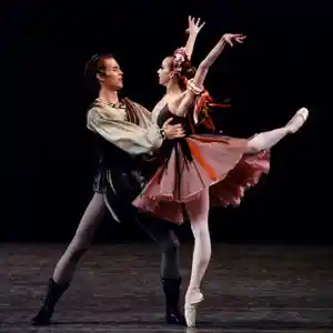 Выступление танца-Балет