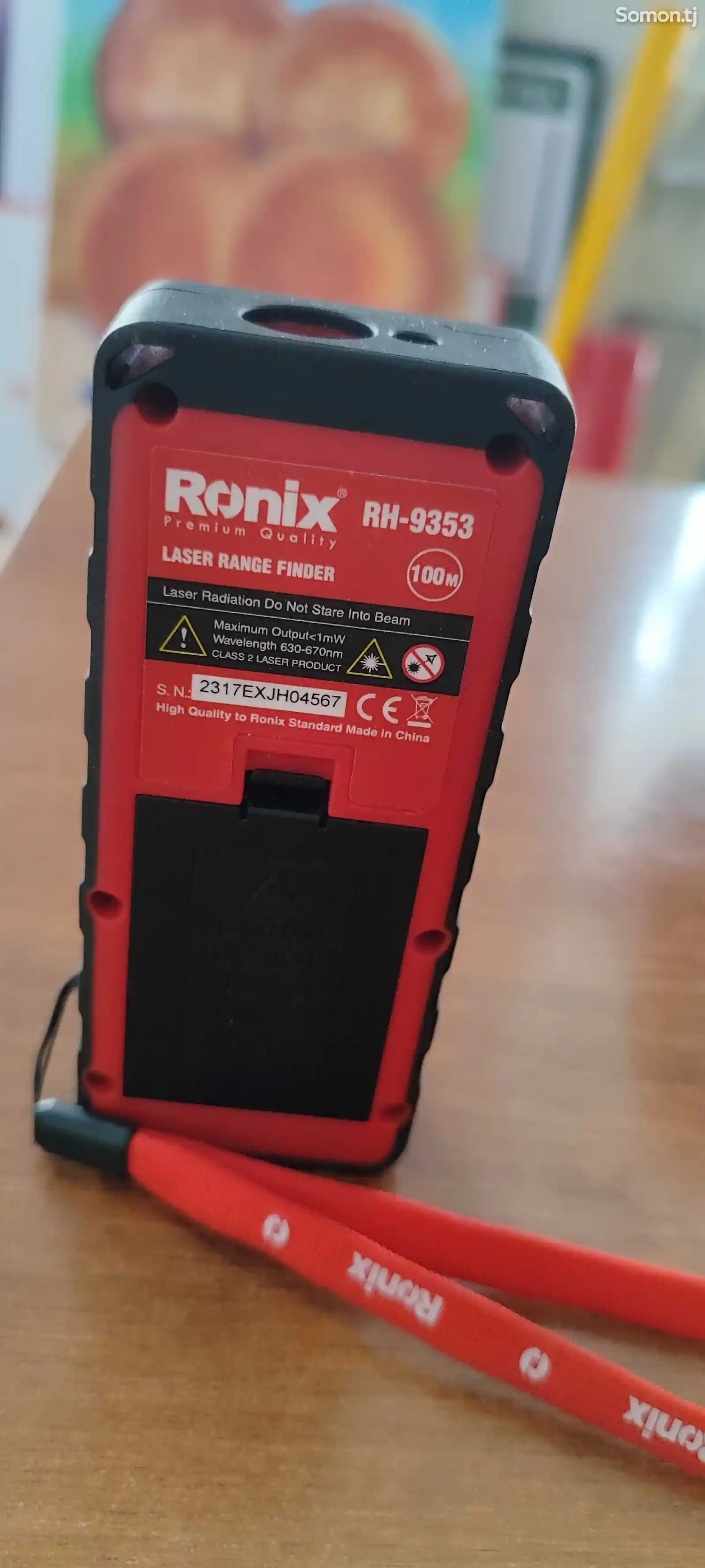 Дальномер лазерный Ronix 100м RH-9353-4