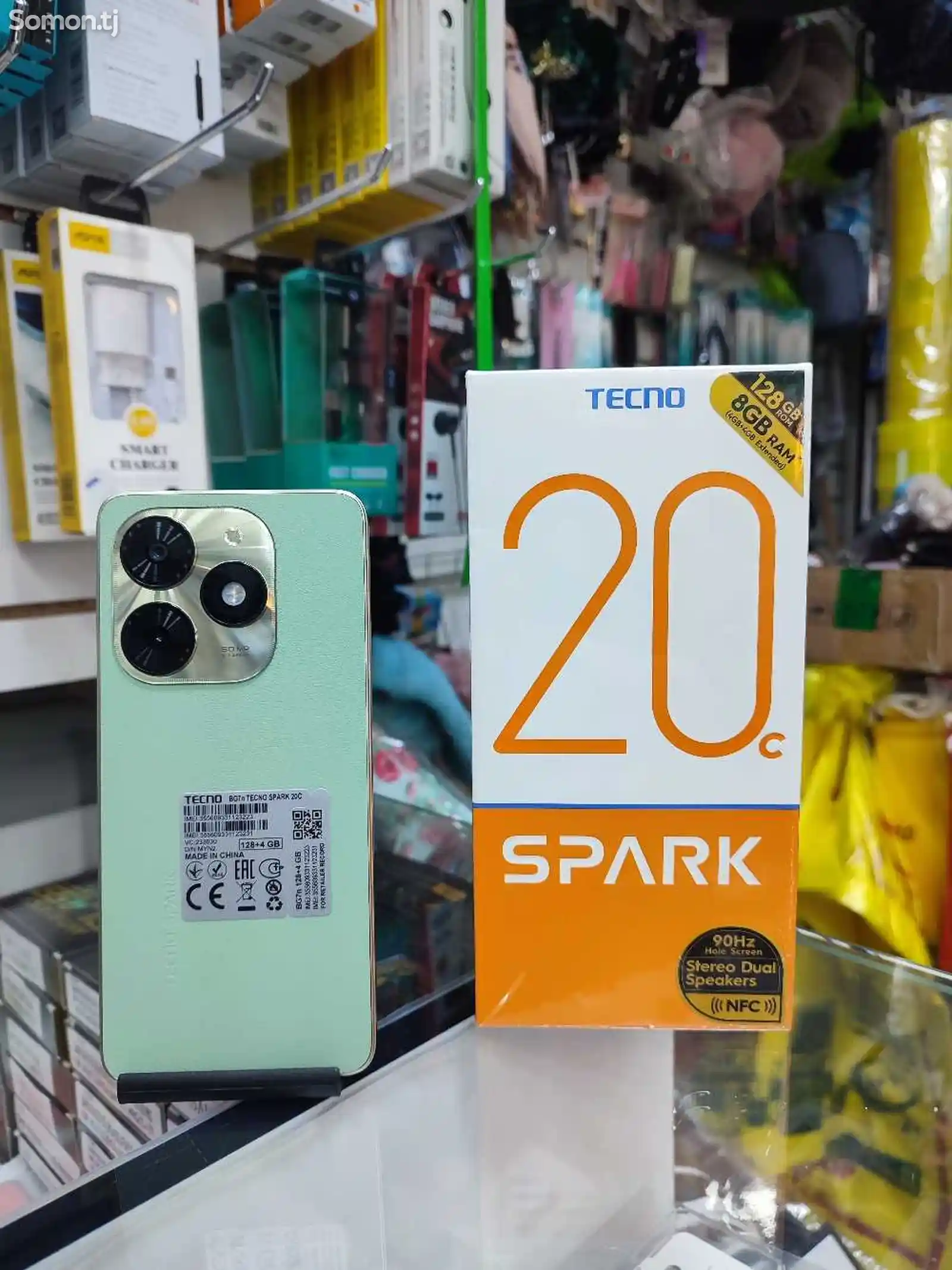 Tecno Spark 20C 8/128Gb green-5