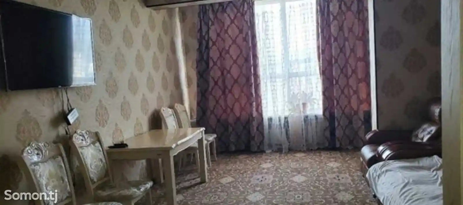 2-комн. квартира, 12 этаж, 80м², И. Сомони-4