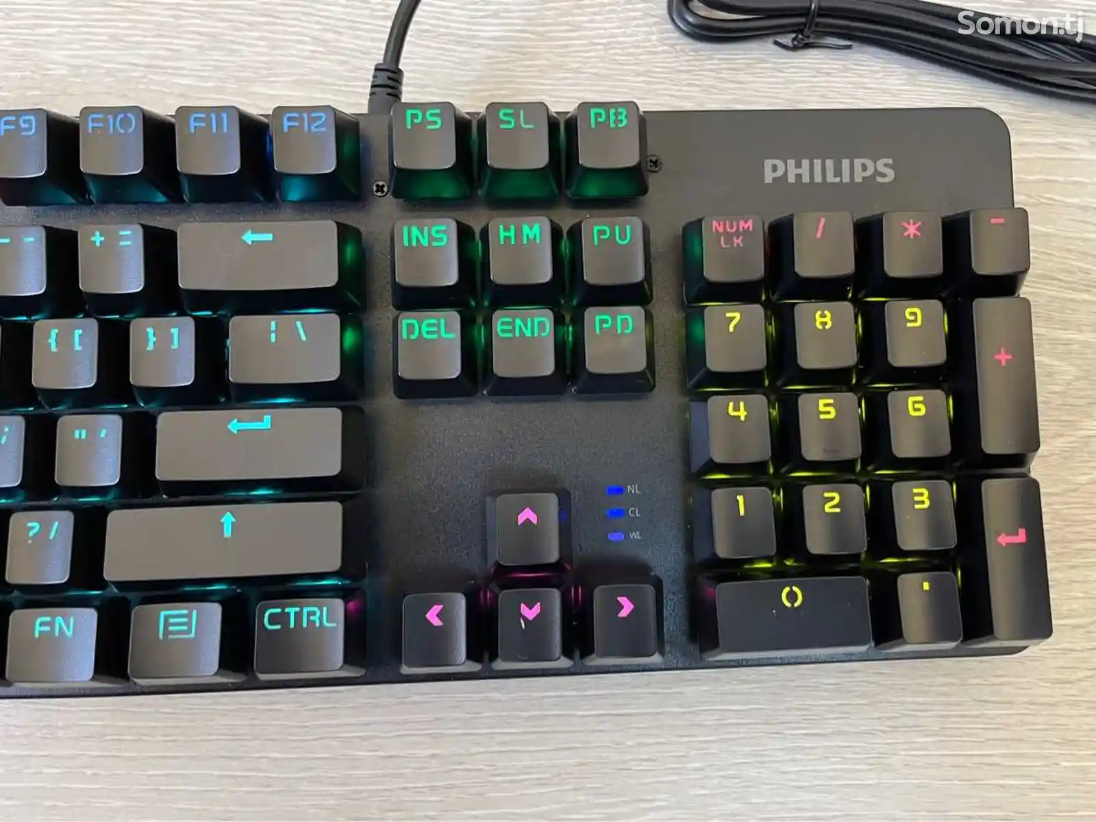 Игровая механическая клавиатура с подсветкой-6