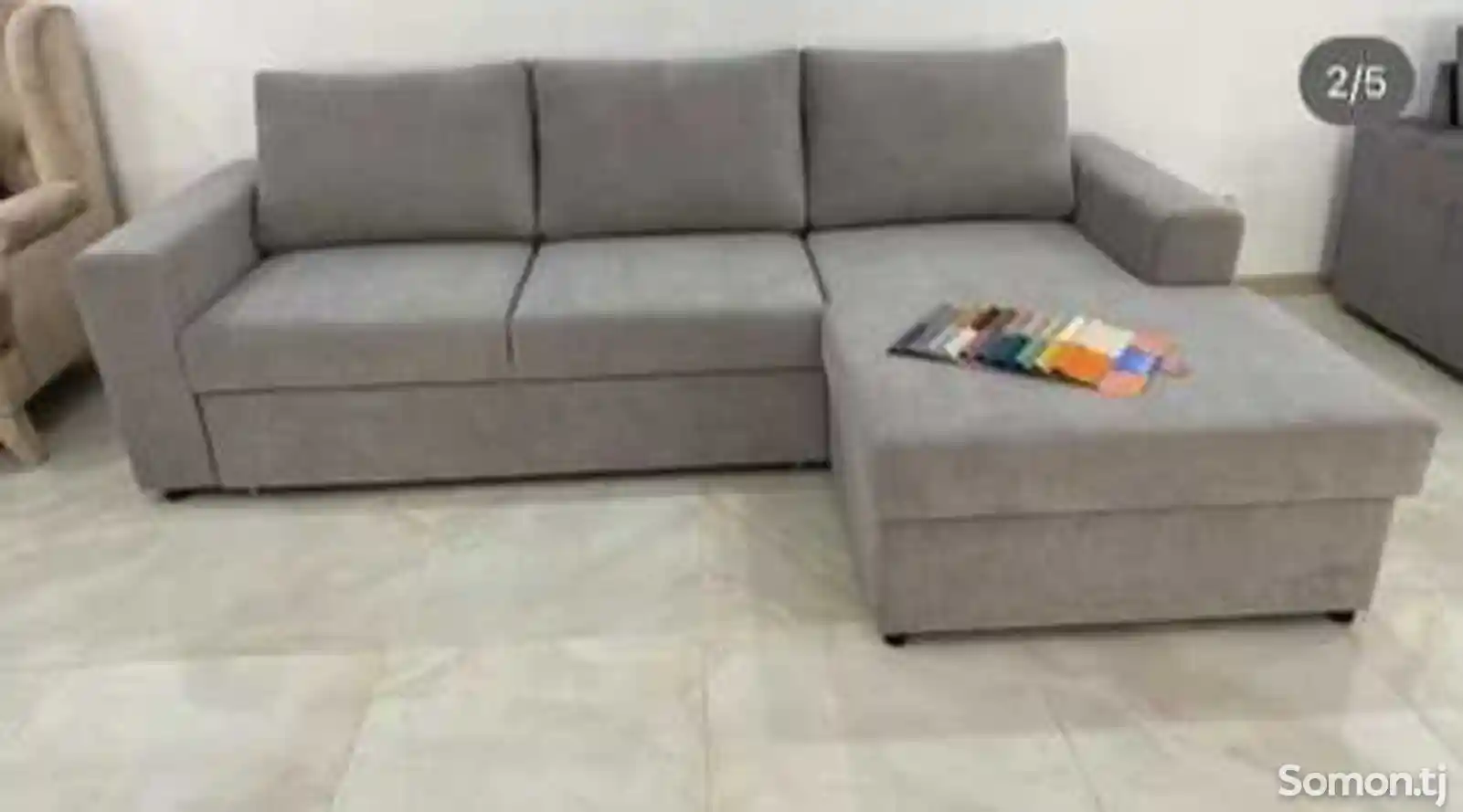 Раздвижной угловой диван-1