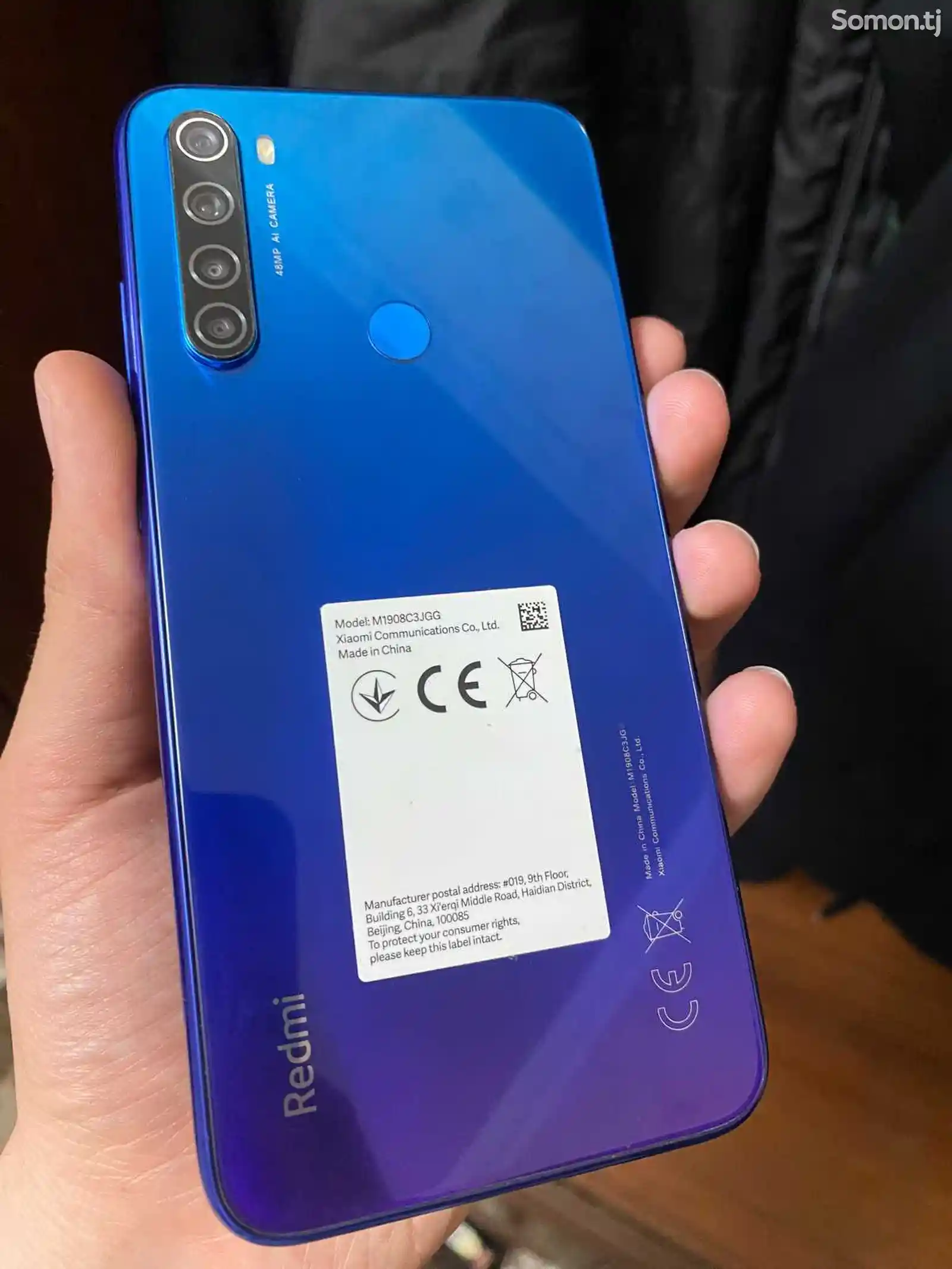 Xiaomi Redmi Note 8, Blue-3