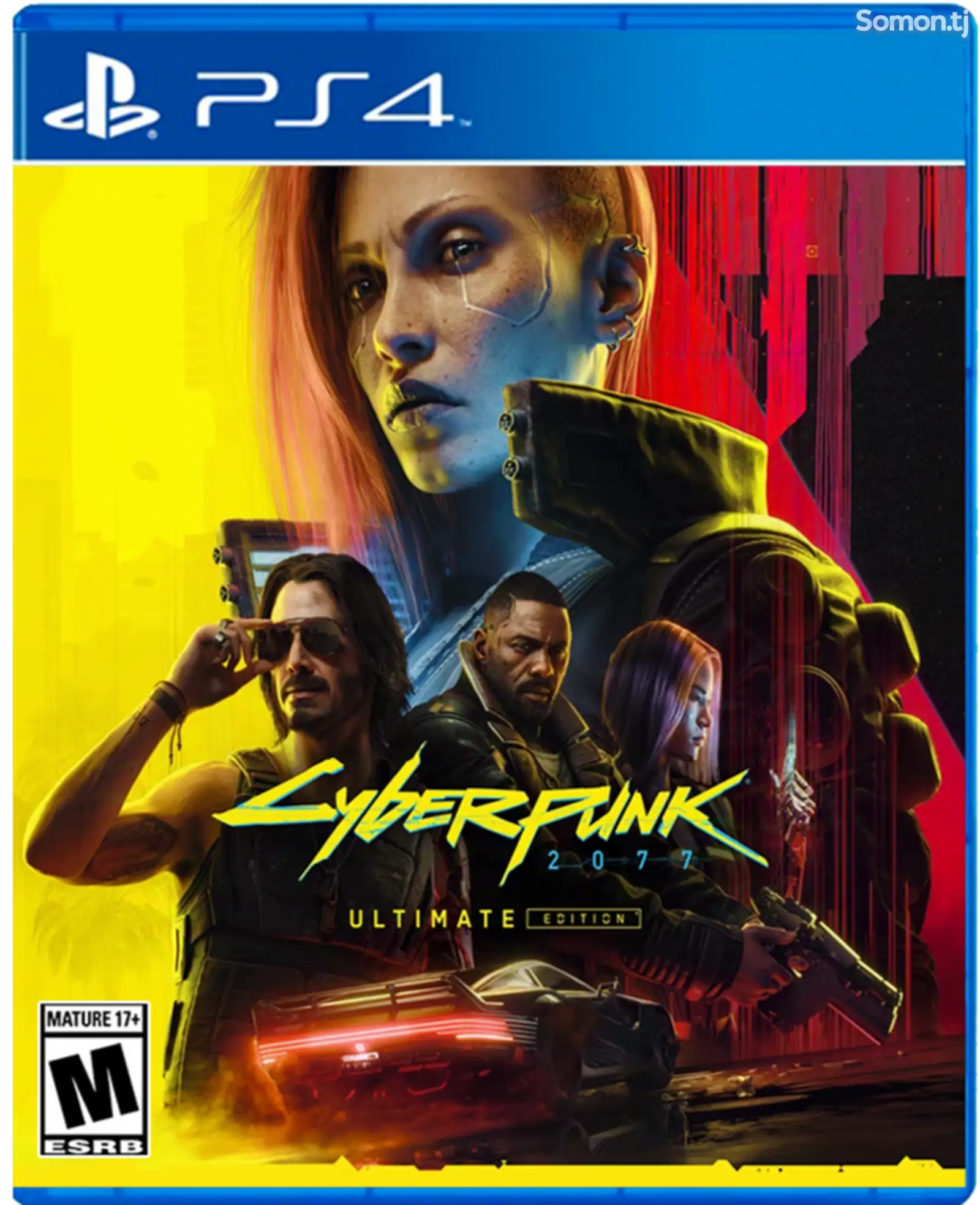 Игра Cyberpunk 2077 Ultimate Edition для PS4