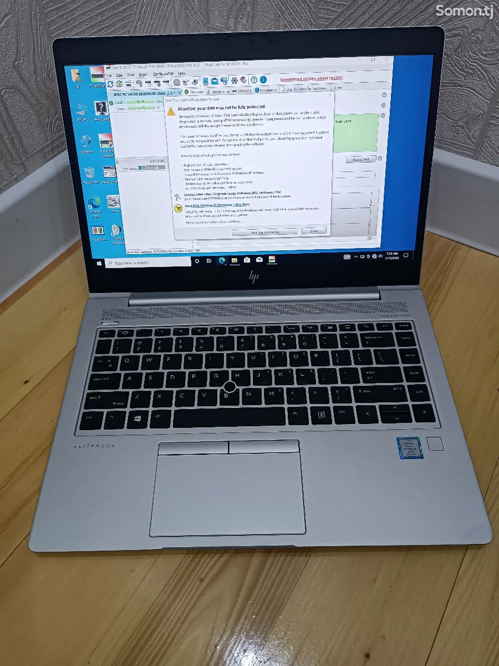 Ноутбук HP EliteBook 840 G5 I5 8th Gen 256/8GB Silver-1