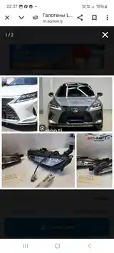 Передний обвес на Lexus rx 2022-2