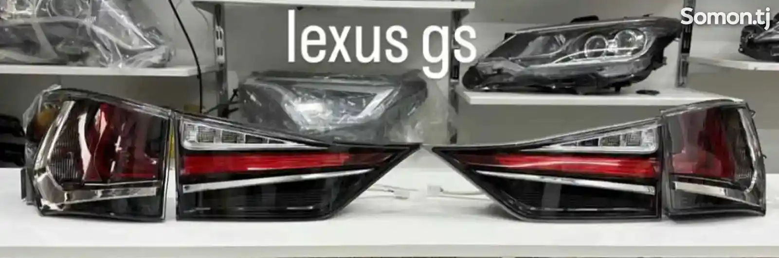 Задние стоп фары на Lexus GS 2015--2