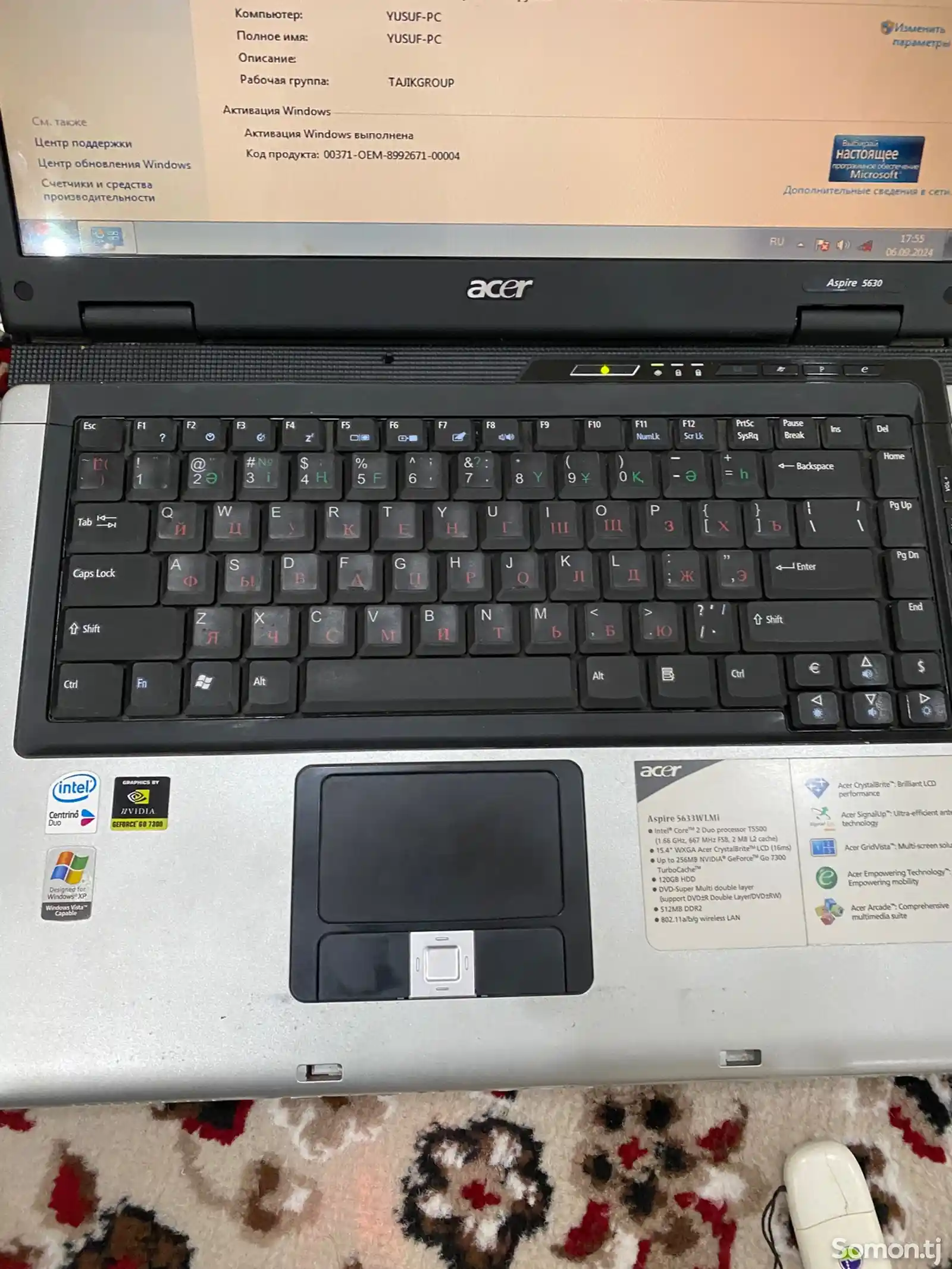 Ноутбук Acer-4