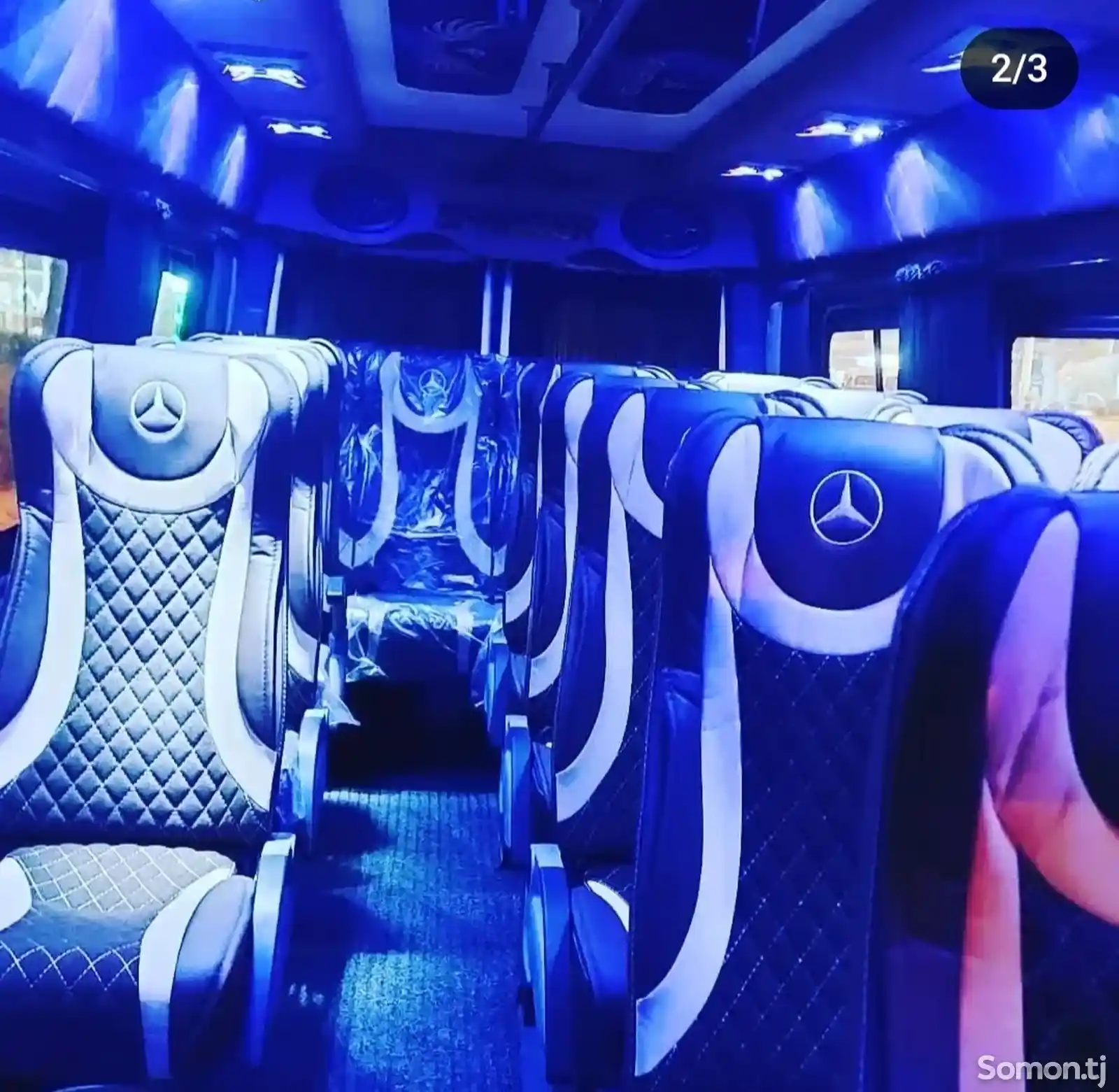 Услуги пассажирских перевозок на Mercedes-Benz Sprinter-4