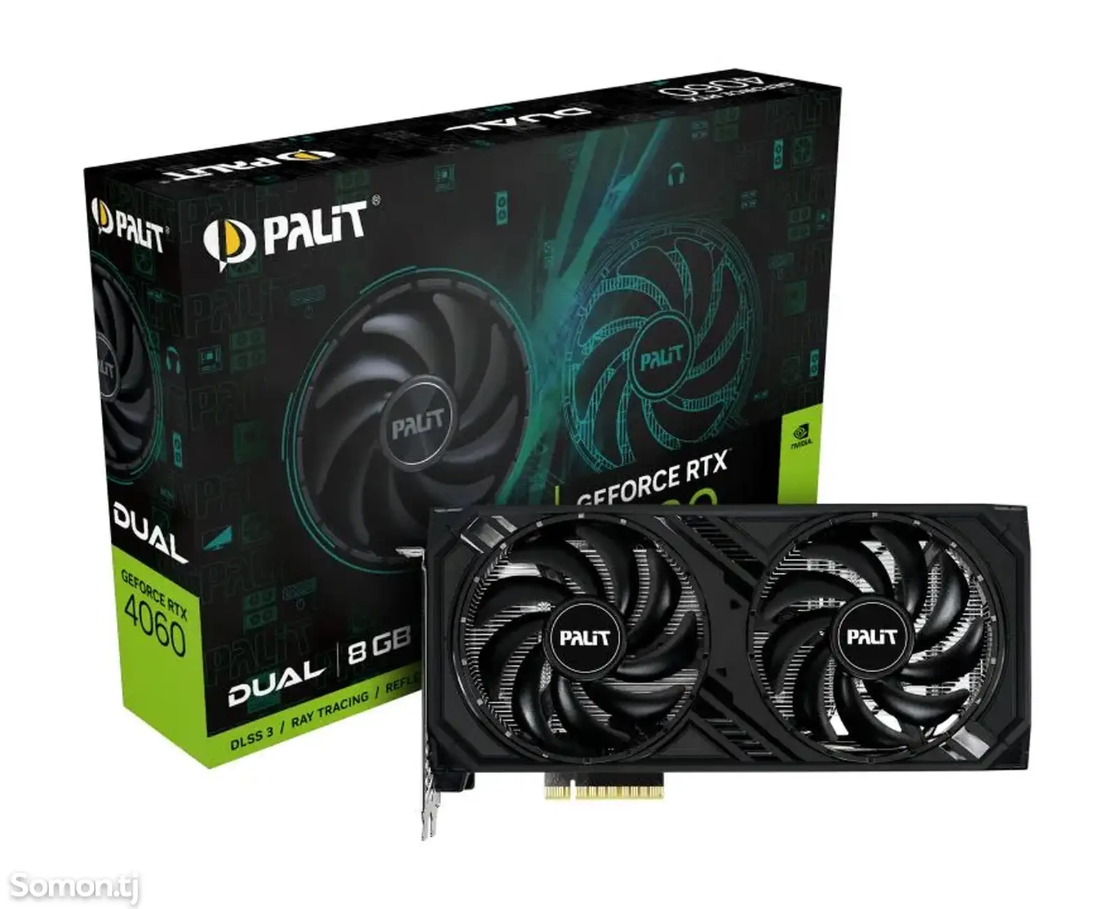 Видеокарта Palit GeForce RTX 4060 Dual 8 ГБ DDR6 на заказ