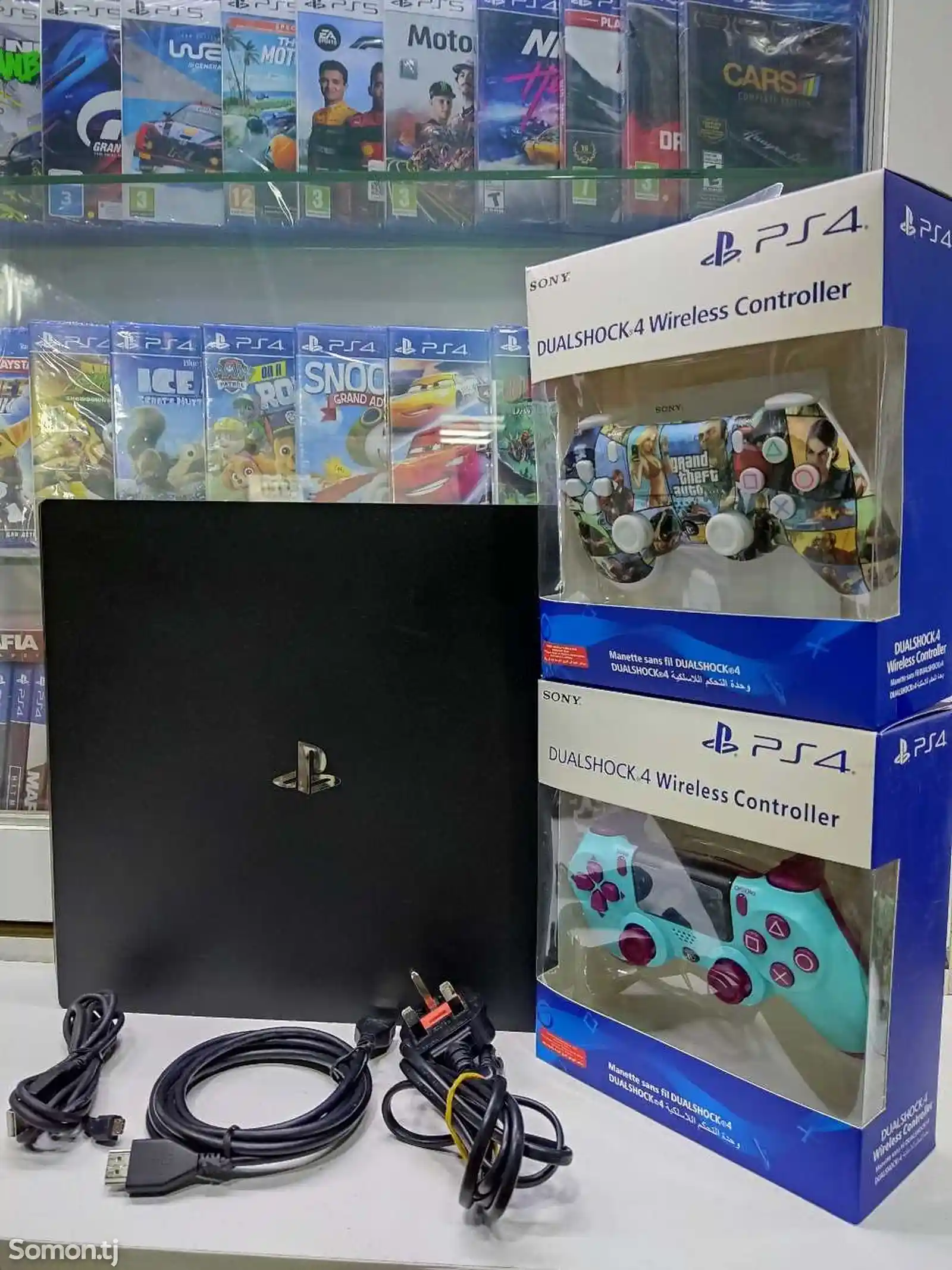 Игровая приставка Sony PlayStation 4 Pro 4K HDR 1TB PS-Plus-2