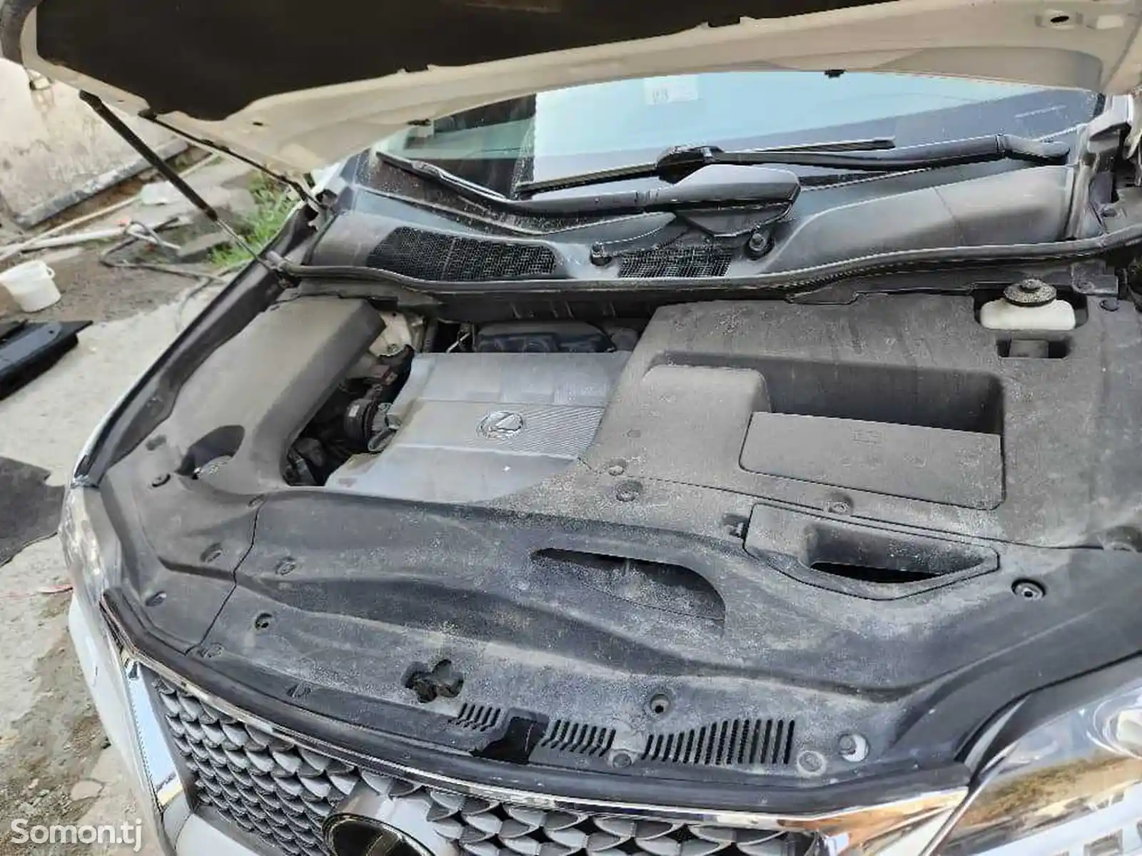 Верхняя защита двигателя от Lexus RX 2010-2015-2