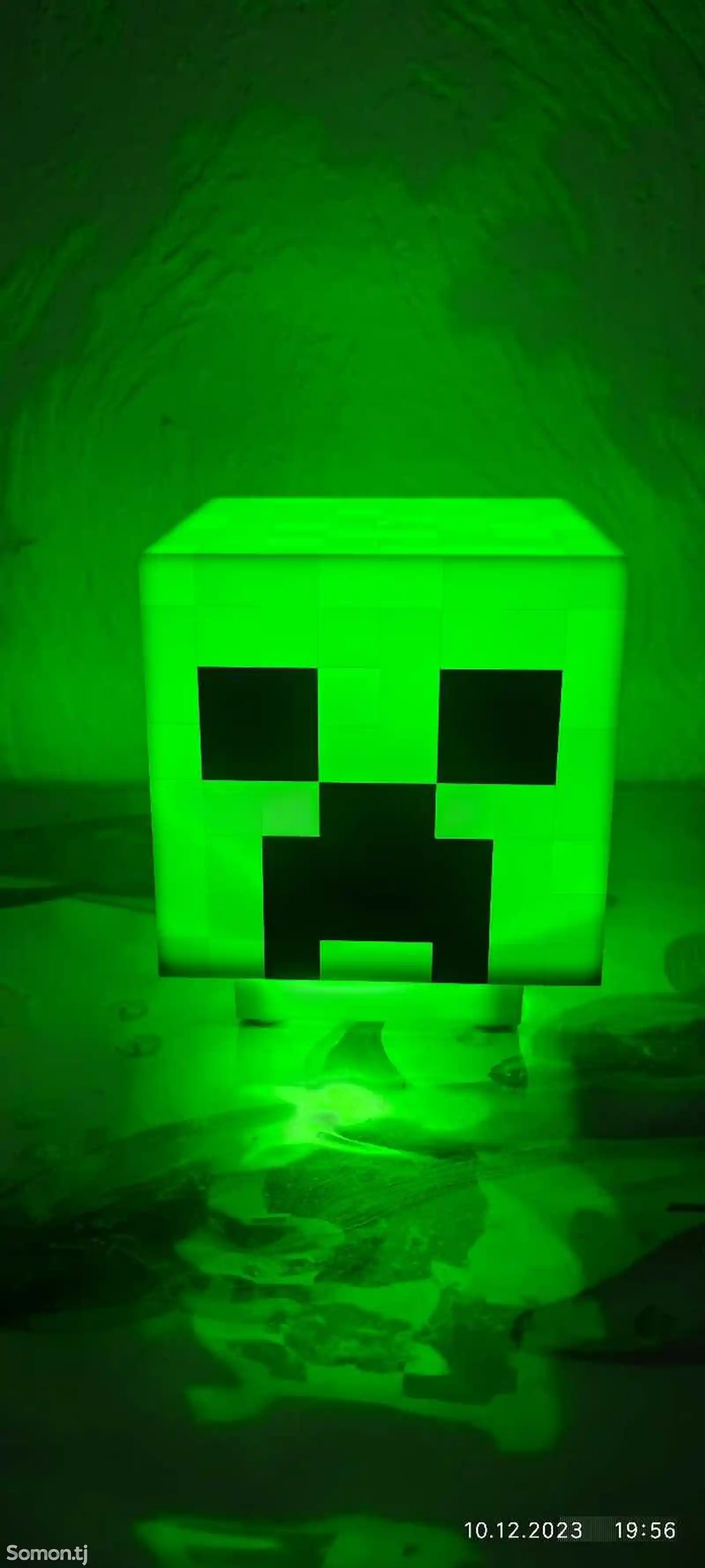 Светильник-ночник Крипер из Minecraft-6
